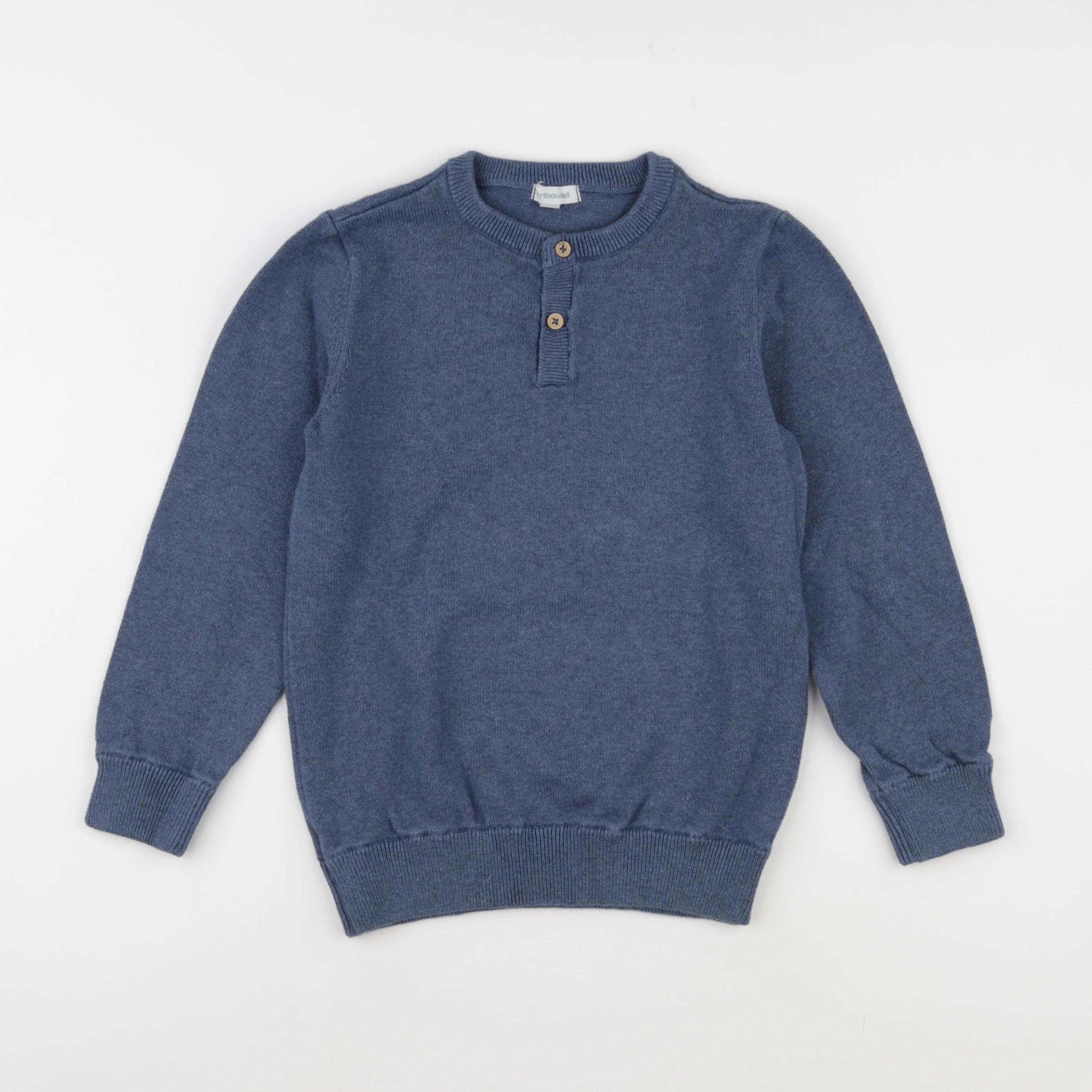 Vertbaudet - pull bleu - 10 ans