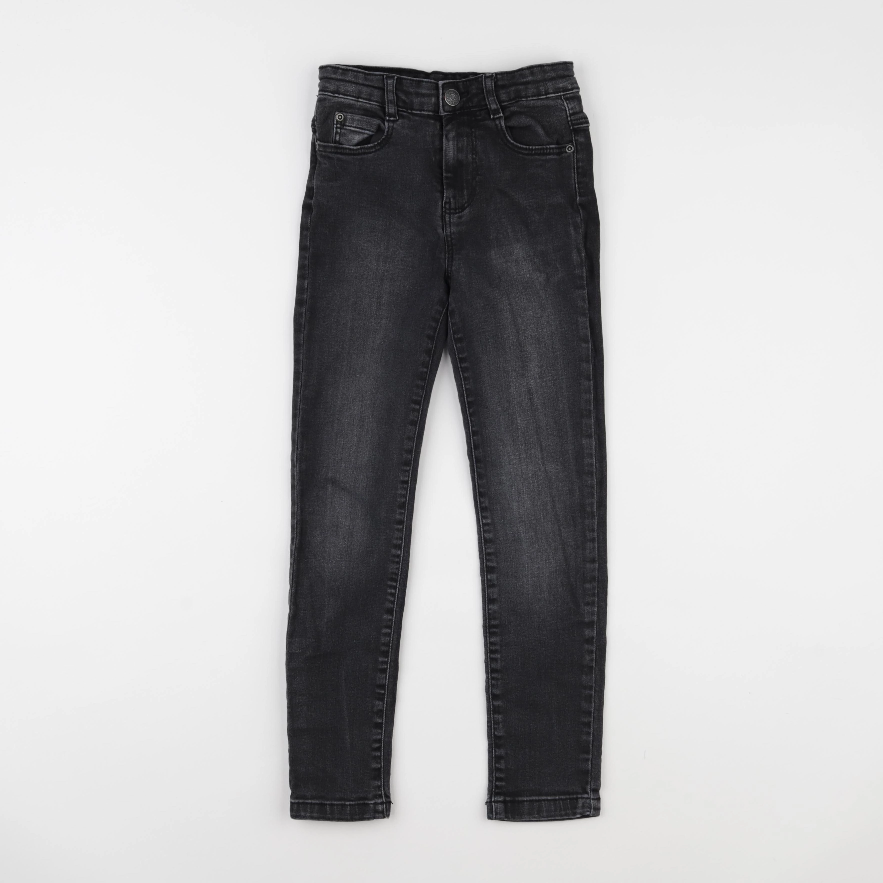 Vertbaudet - jean gris - 8 ans