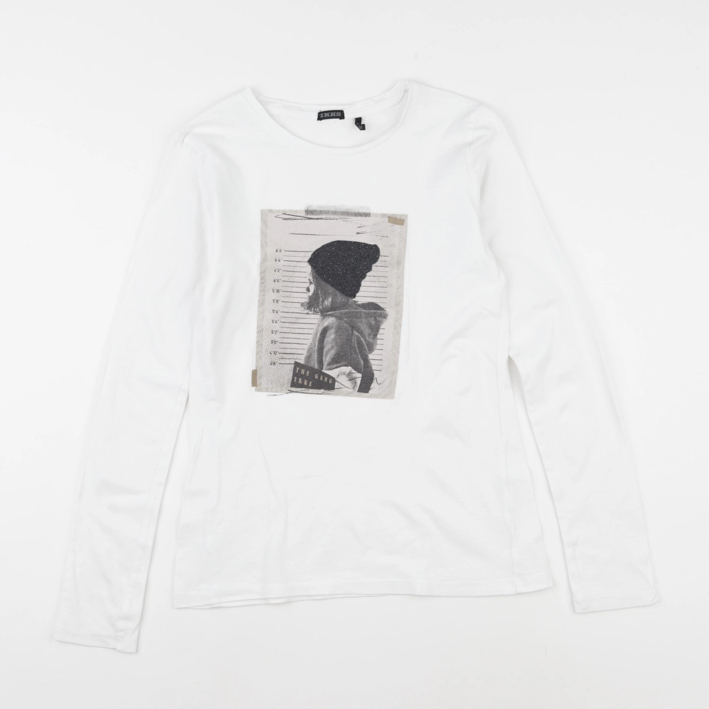IKKS - tee-shirt blanc - 12 ans