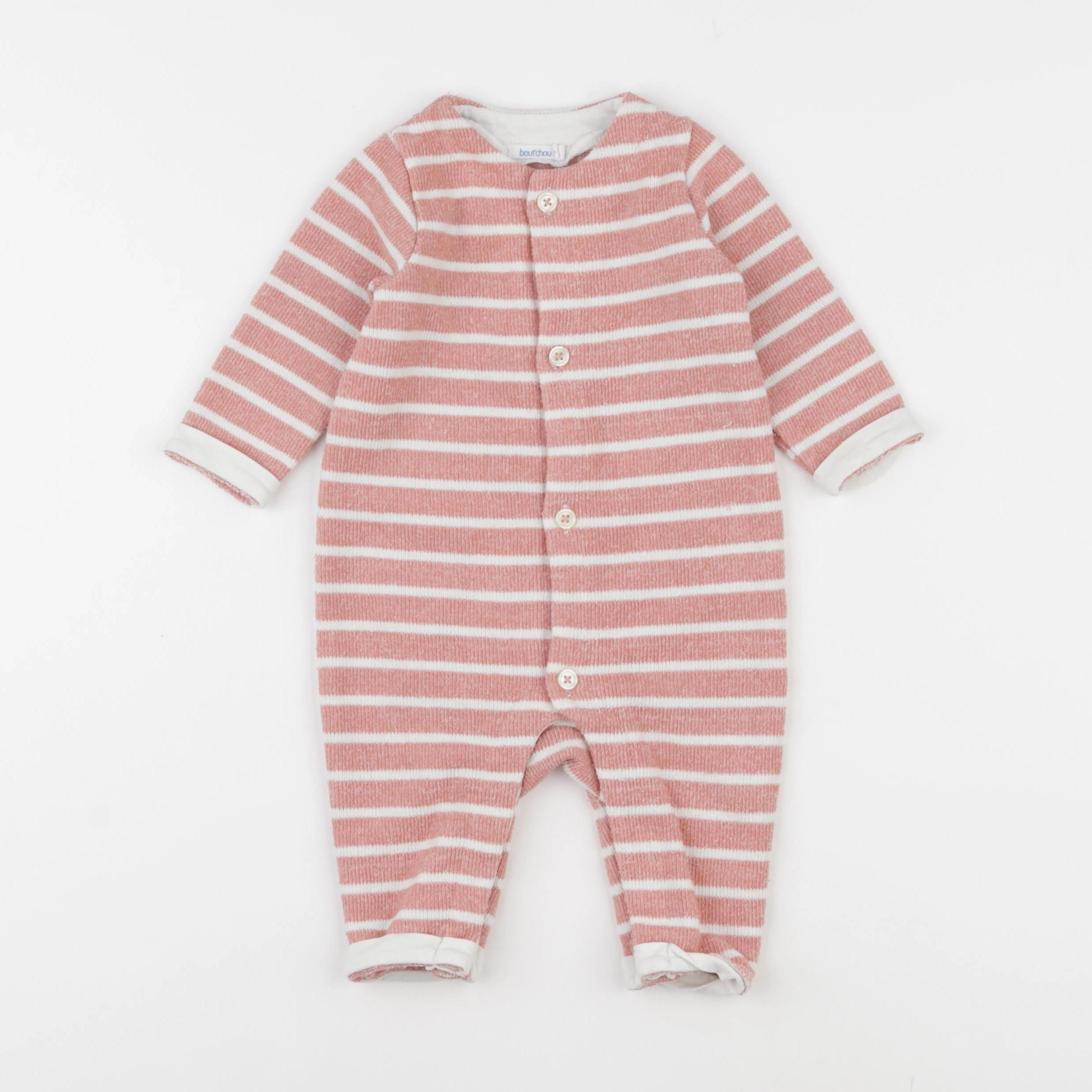Boutchou - combinaison rose - 3 mois