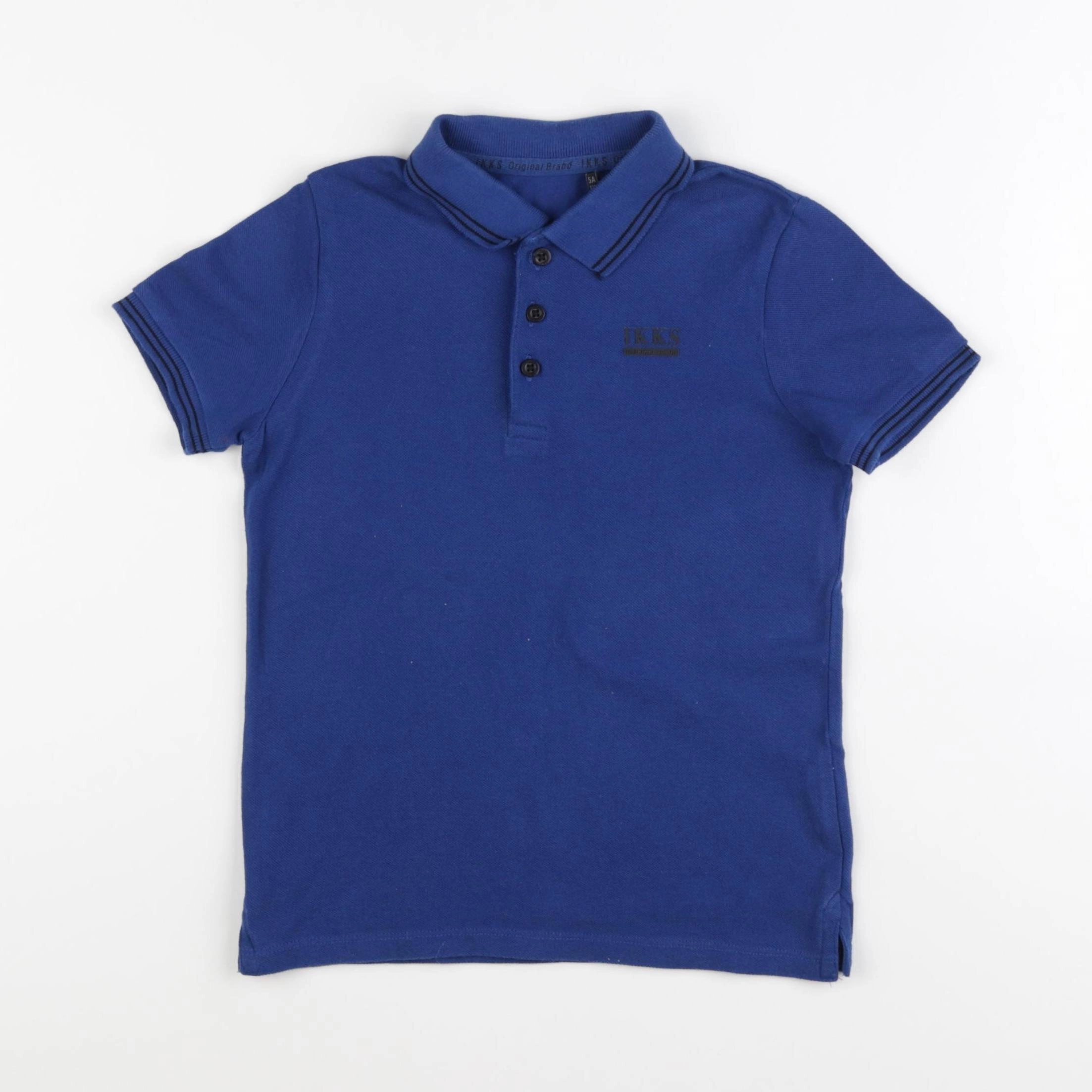 IKKS - polo bleu - 5 ans