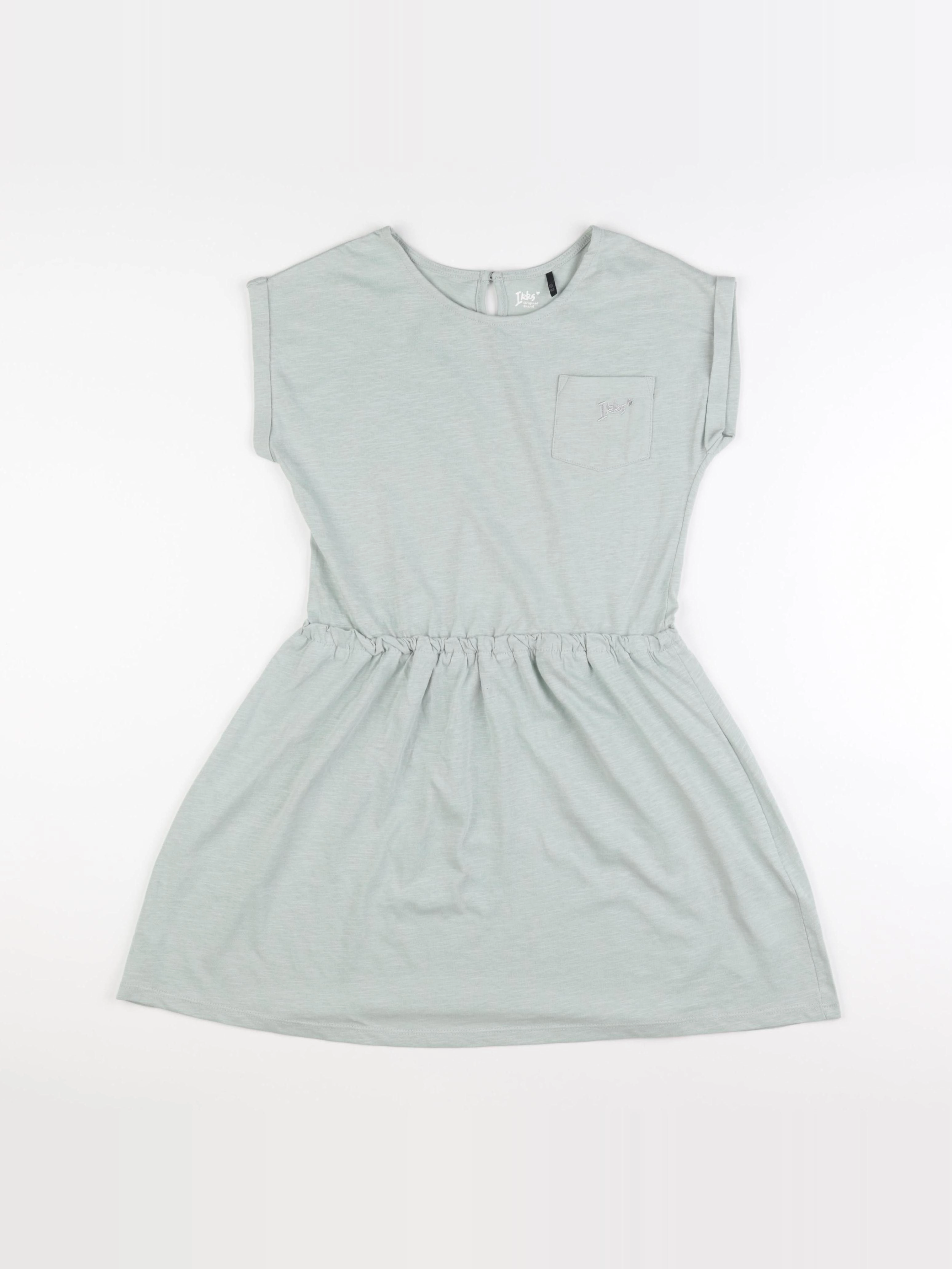 IKKS - robe bleu - 10 ans