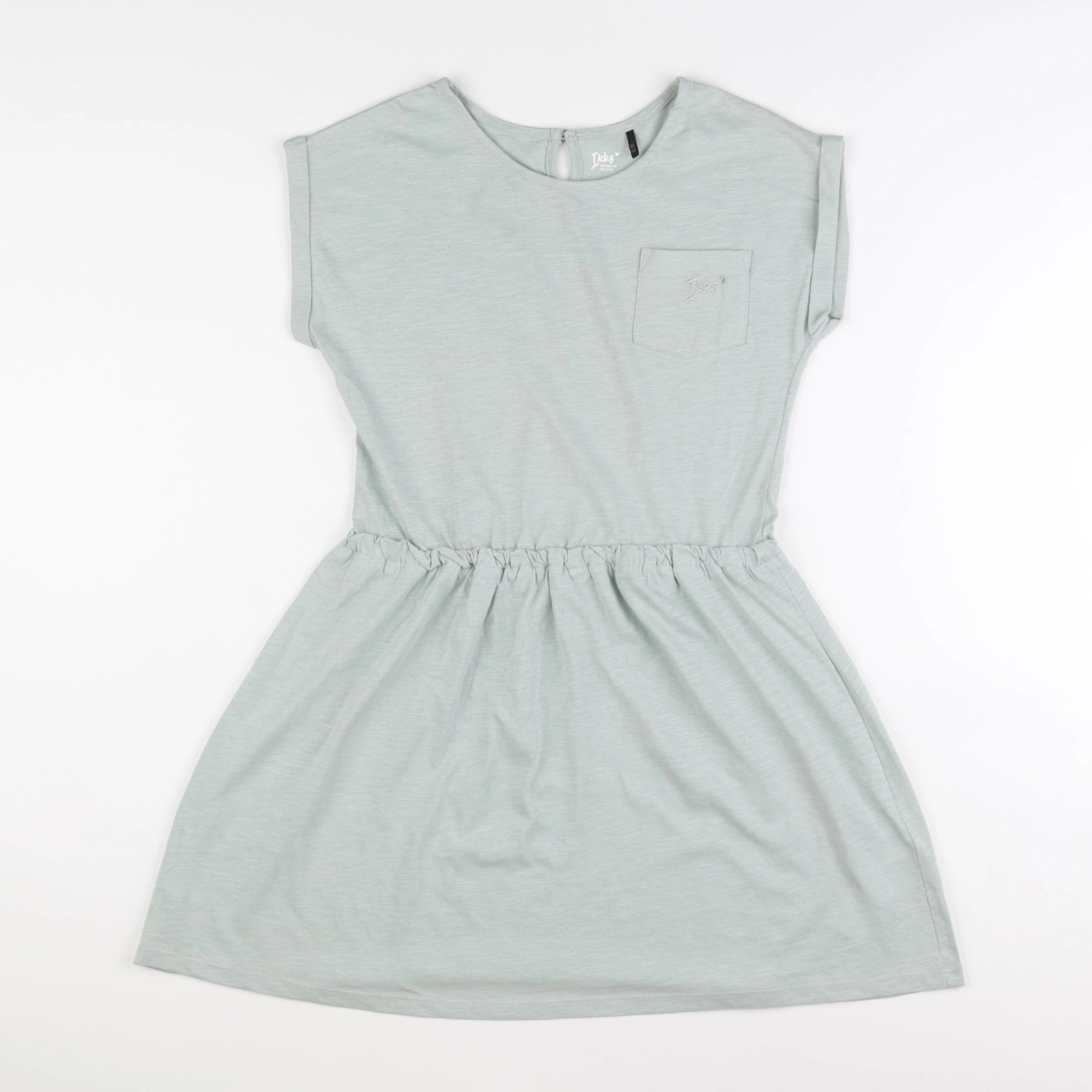 IKKS - robe bleu - 10 ans