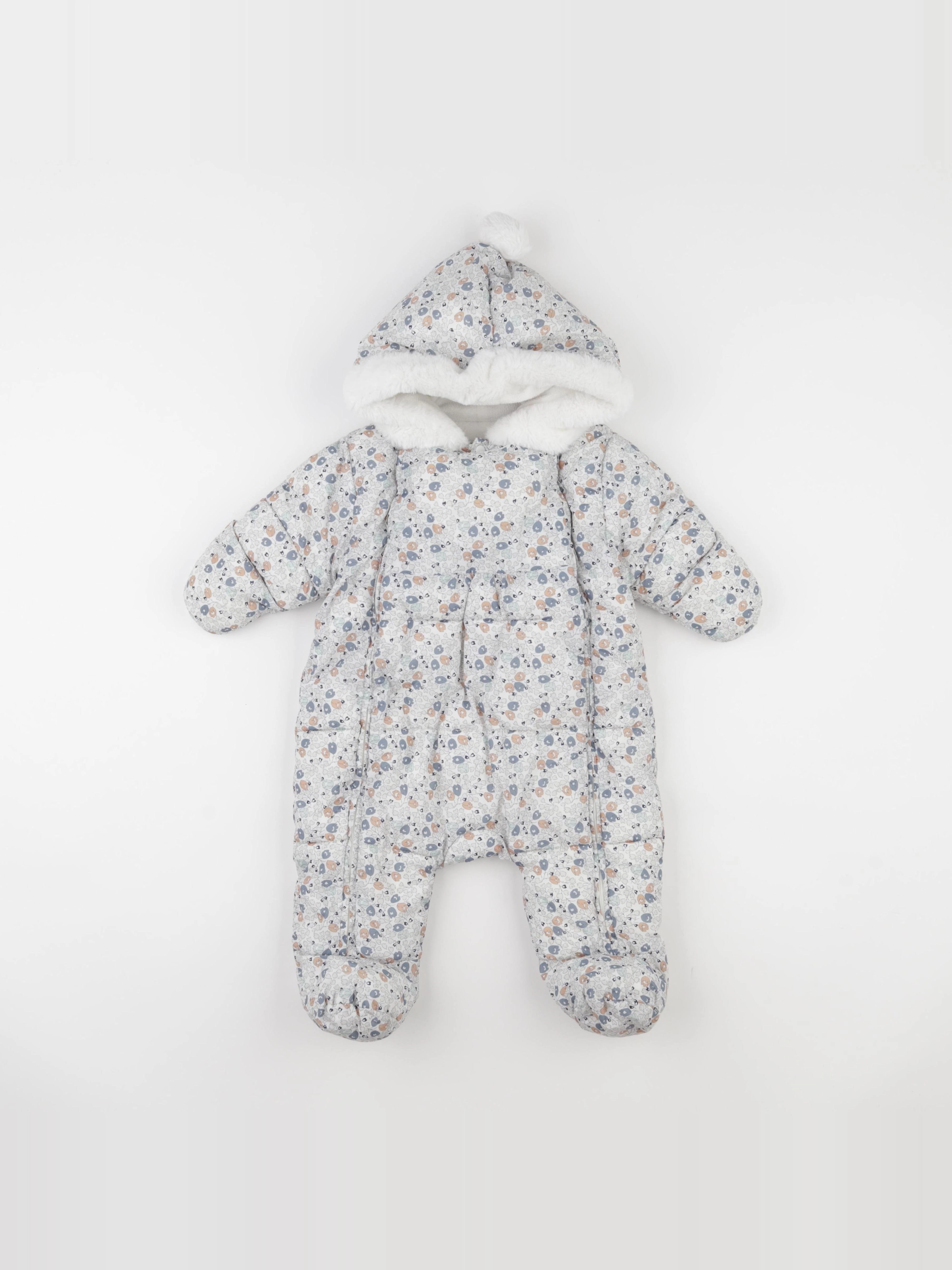 Jacadi - combi-pilote blanc - 6 mois