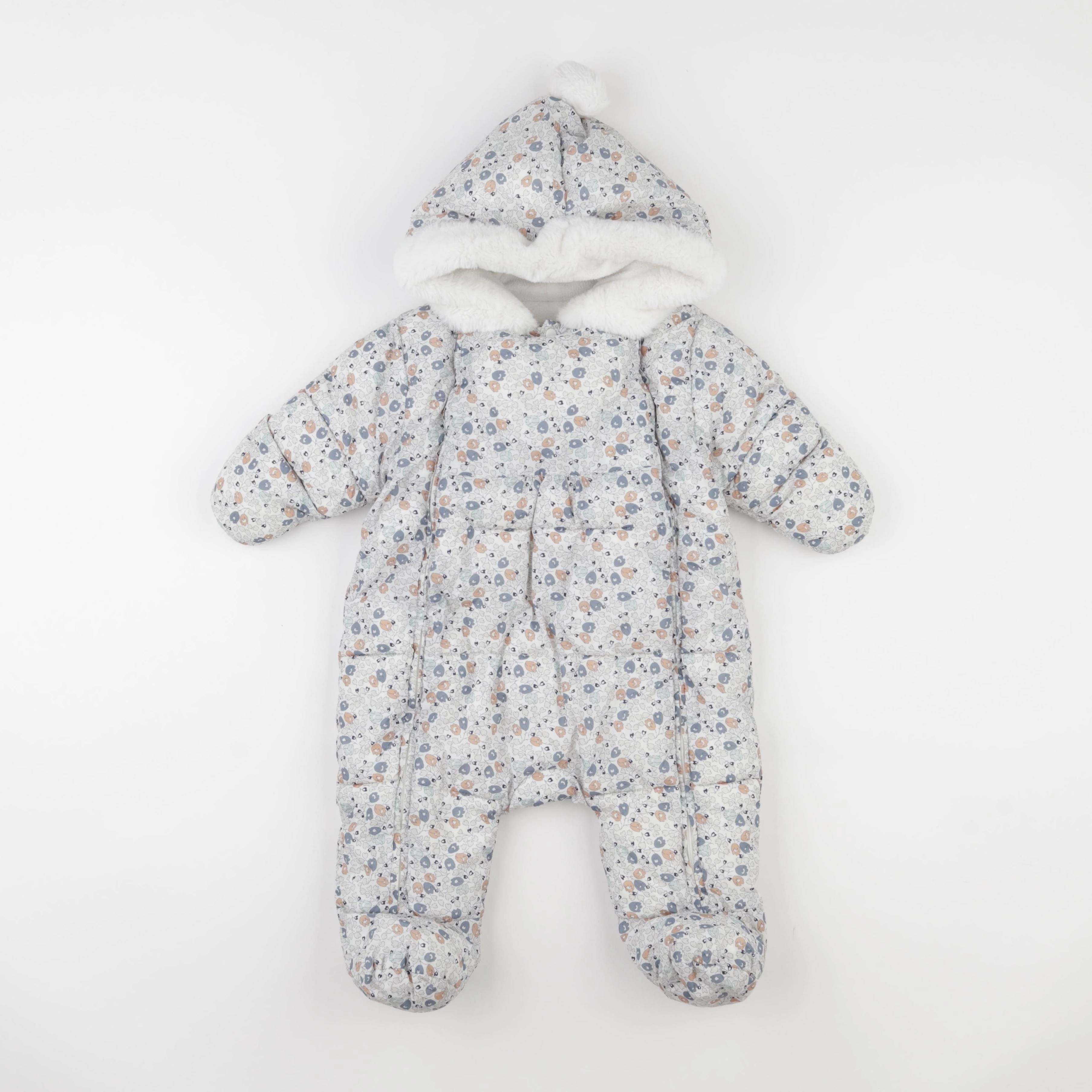 Jacadi - combi-pilote blanc - 6 mois