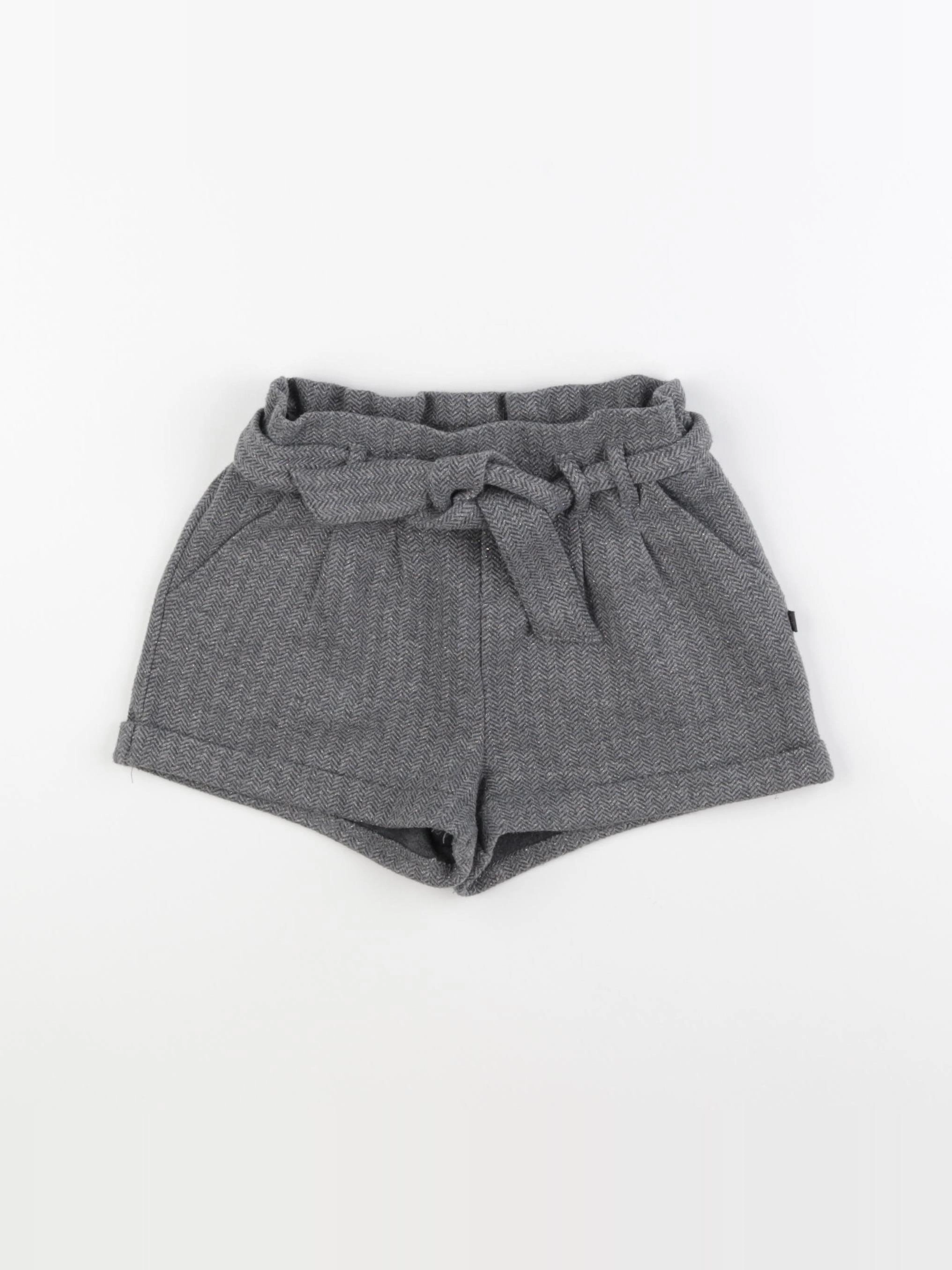 Okaidi - short gris, or - 7 ans