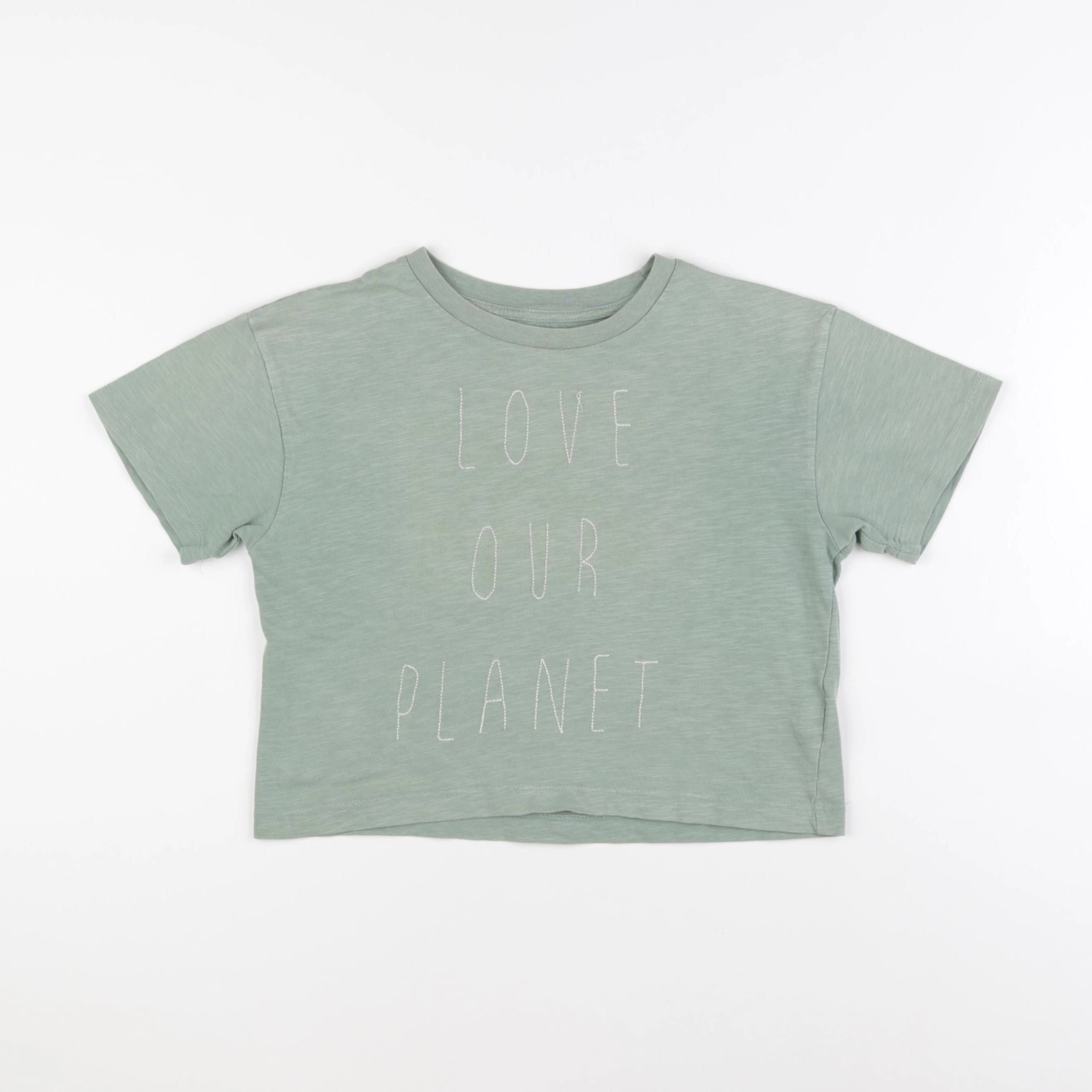 Monoprix - tee-shirt vert - 10 ans