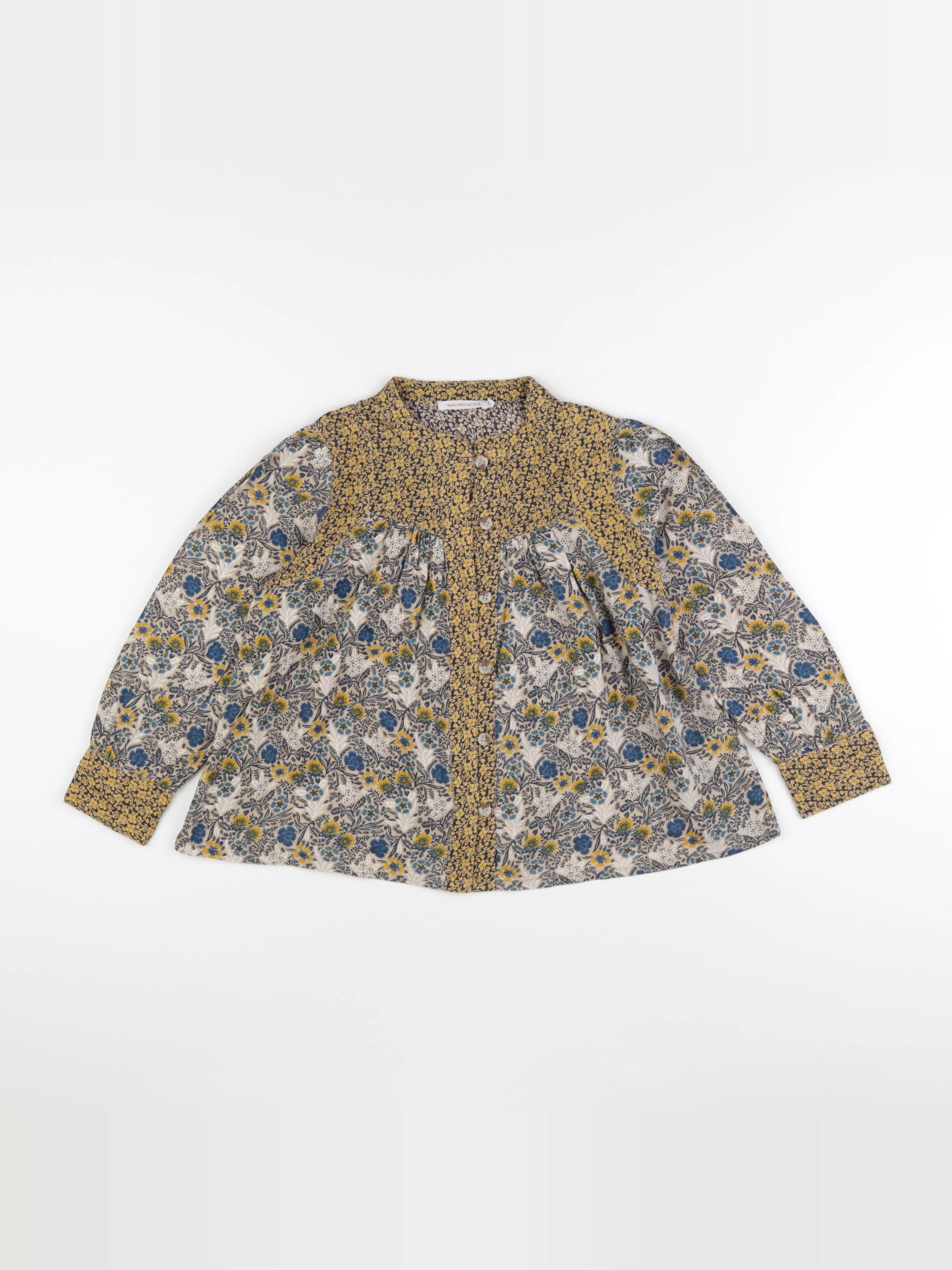Monoprix - blouse multicolore - 8 ans