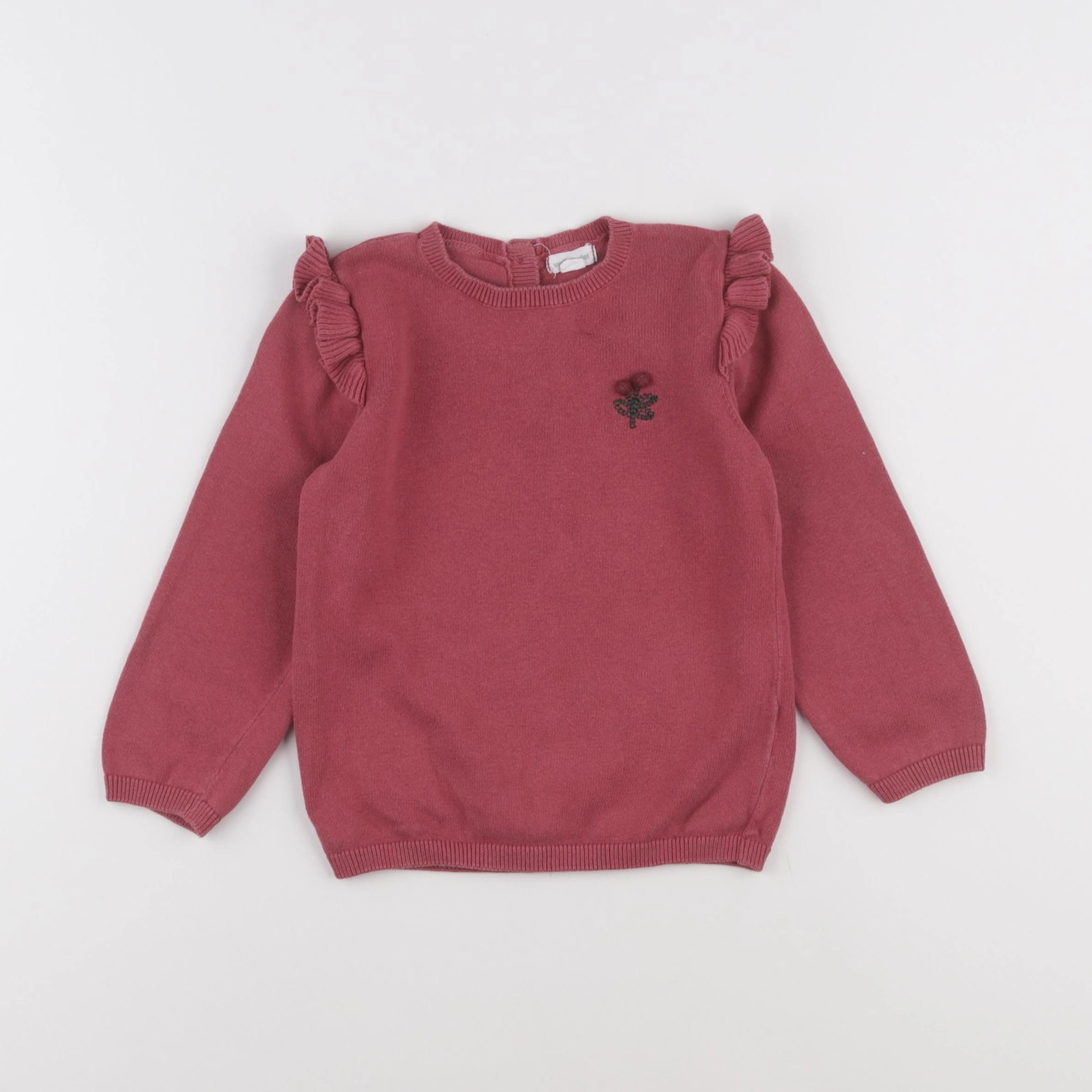 Vertbaudet - pull rose - 3 ans