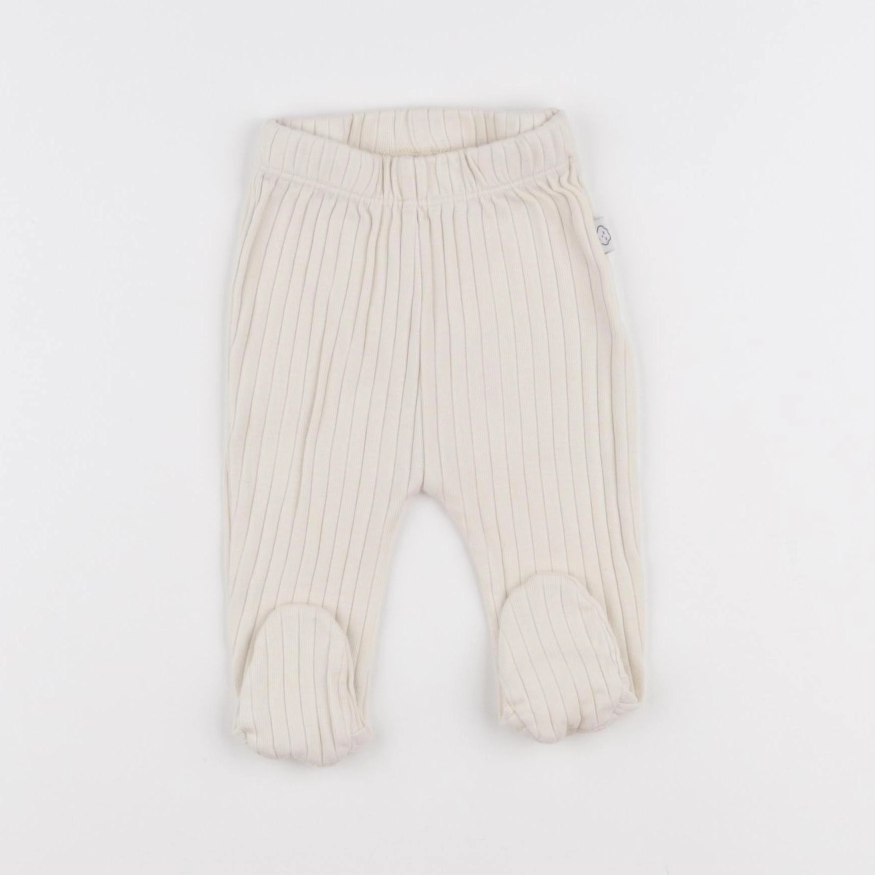 Vertbaudet - legging beige - 3 mois