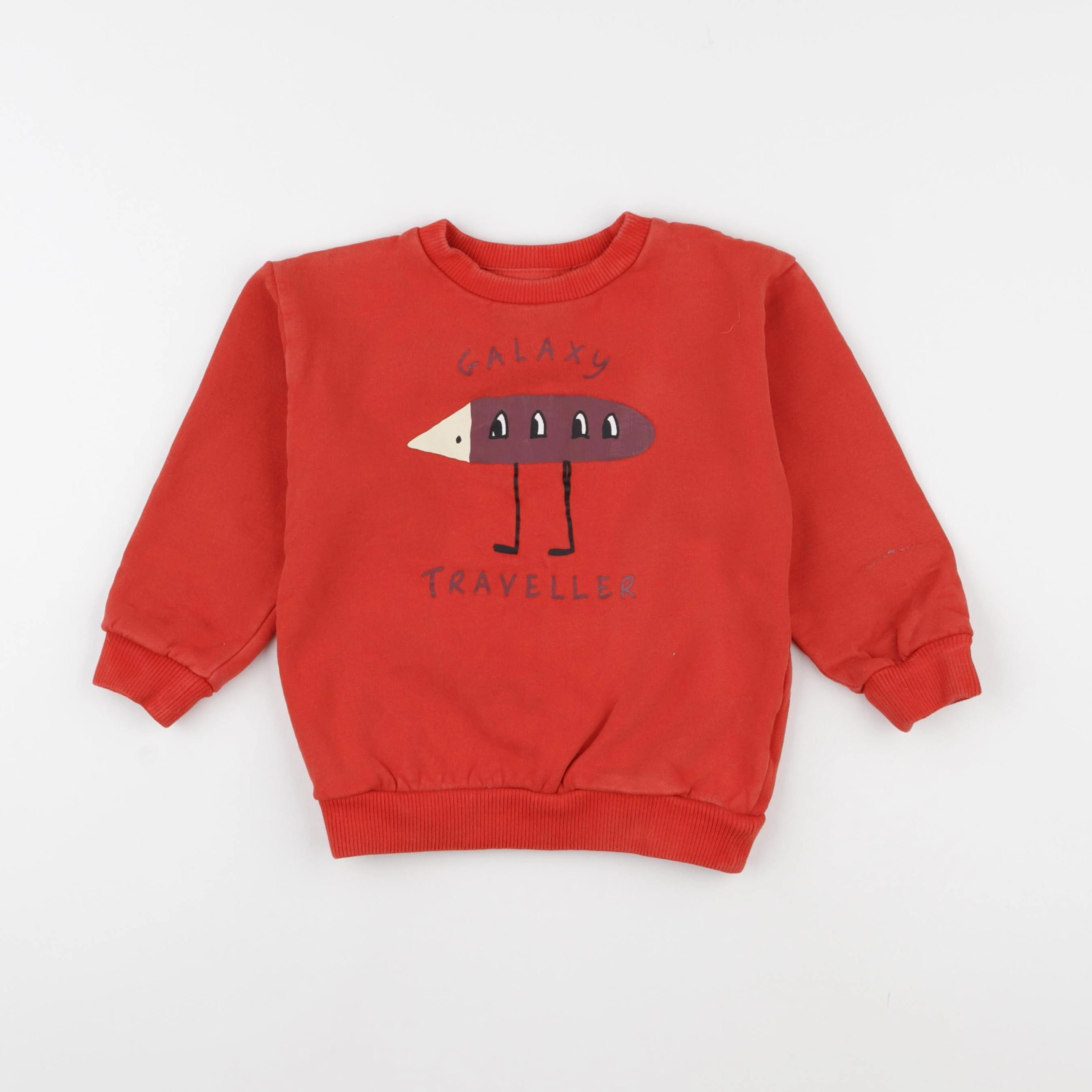 Filou & Friends - sweat rouge - 4 ans