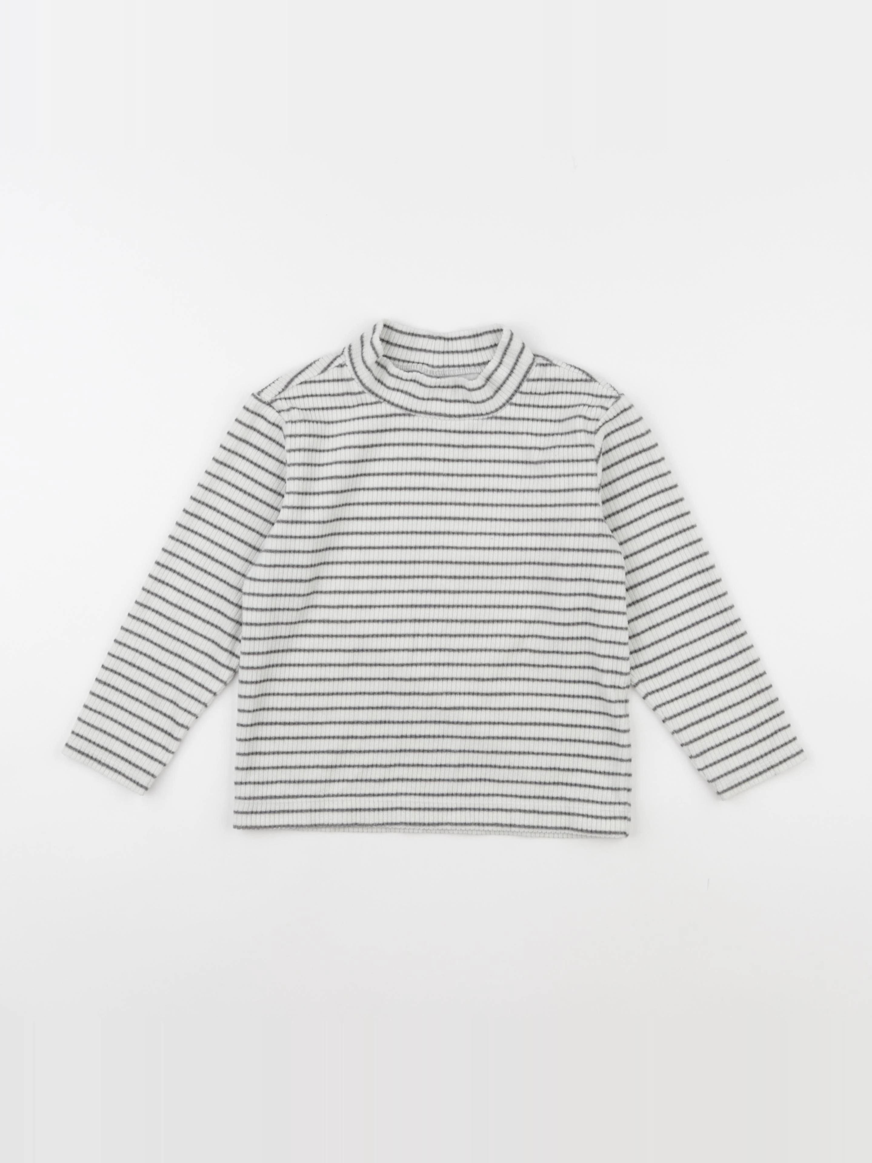 Uniqlo - sous-pull gris - 3/4 ans
