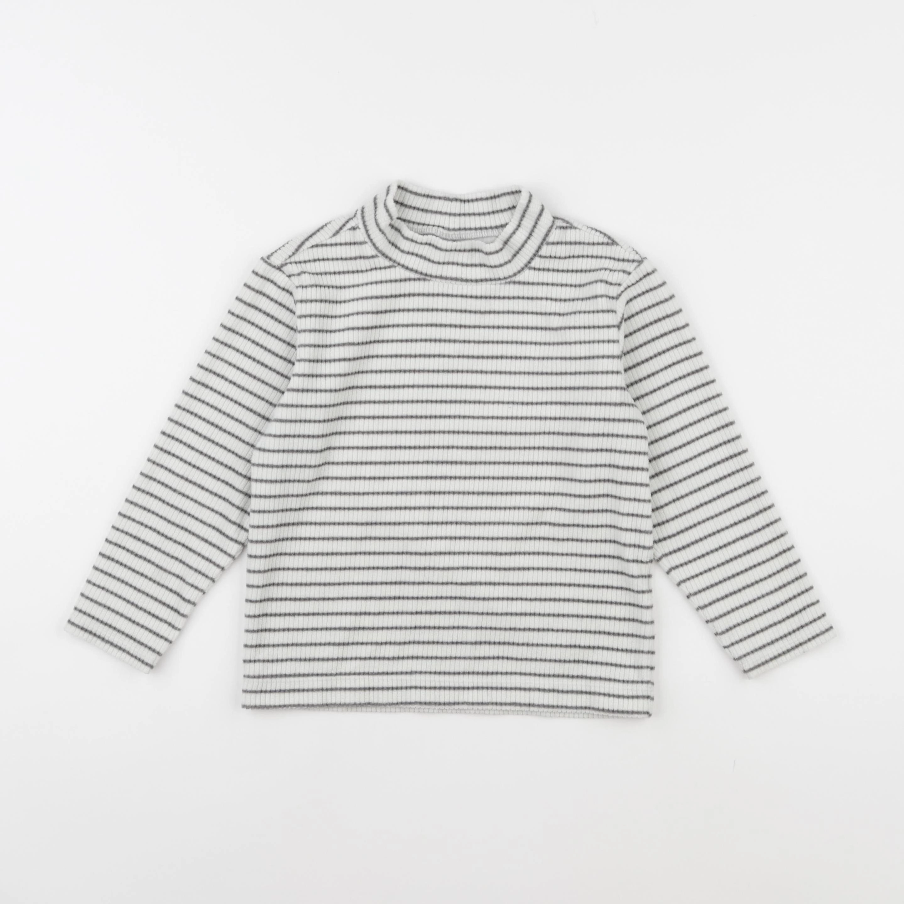 Uniqlo - sous-pull gris - 3/4 ans