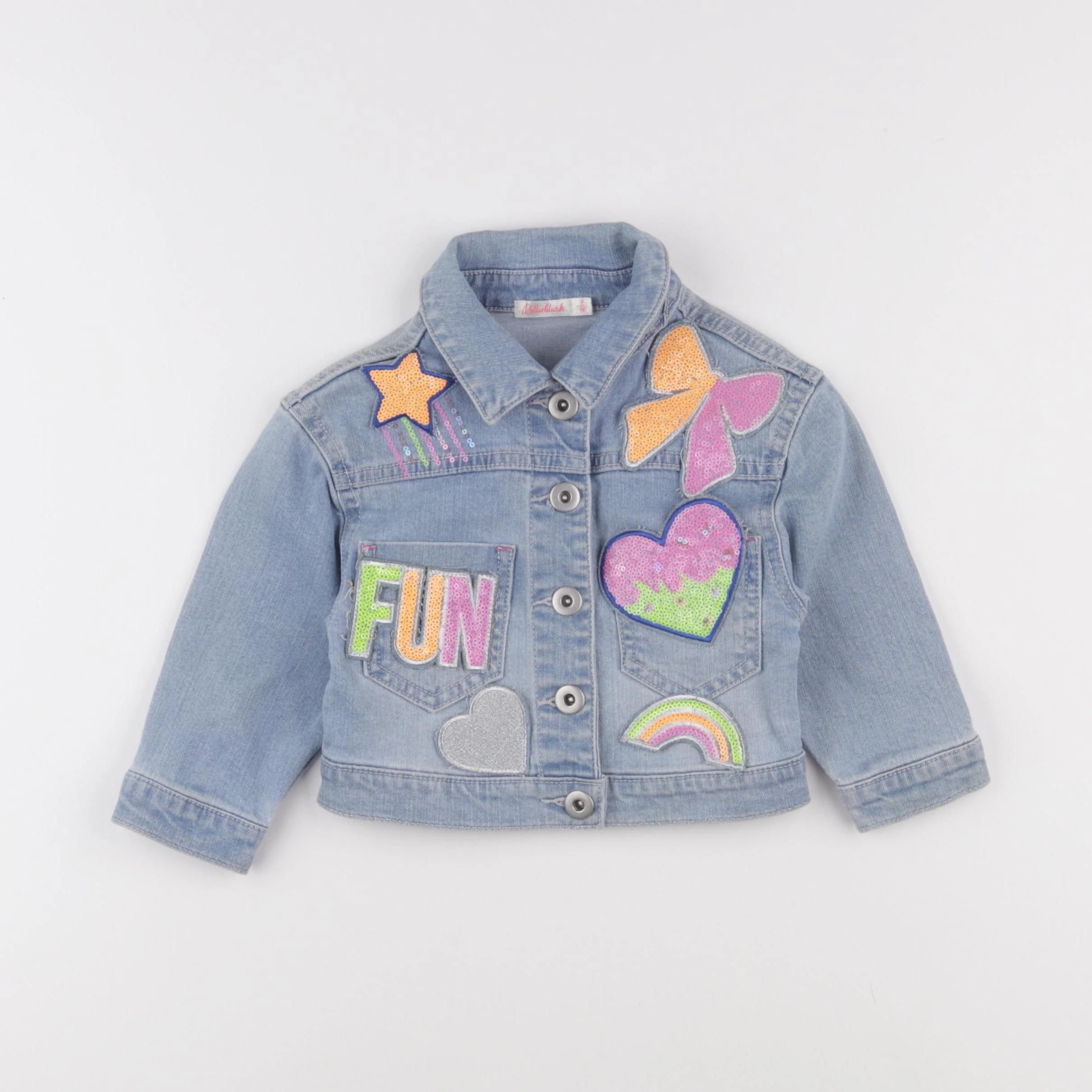 Billie Blush - veste bleu - 2 ans