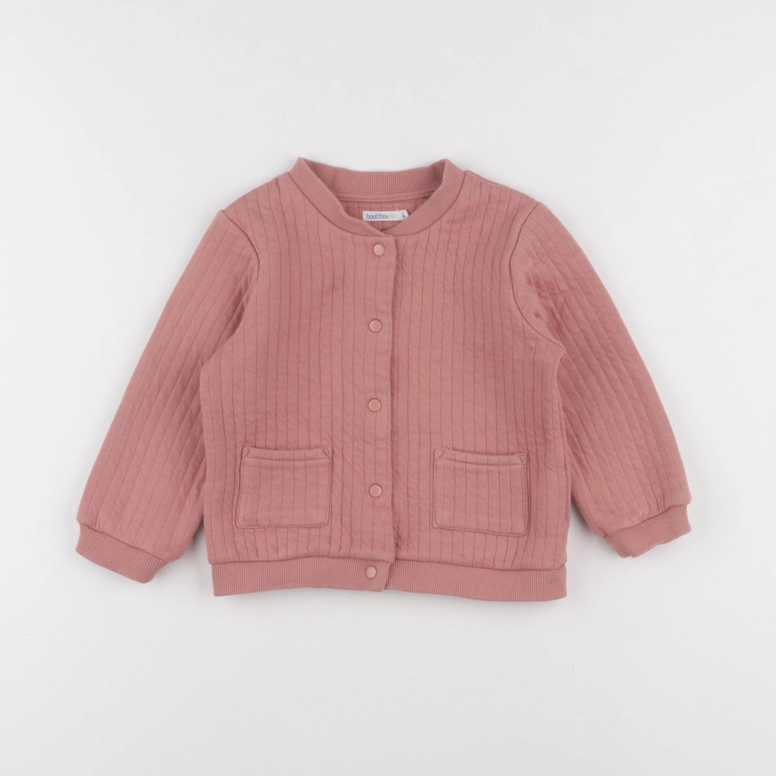 Boutchou - gilet rose - 36 mois