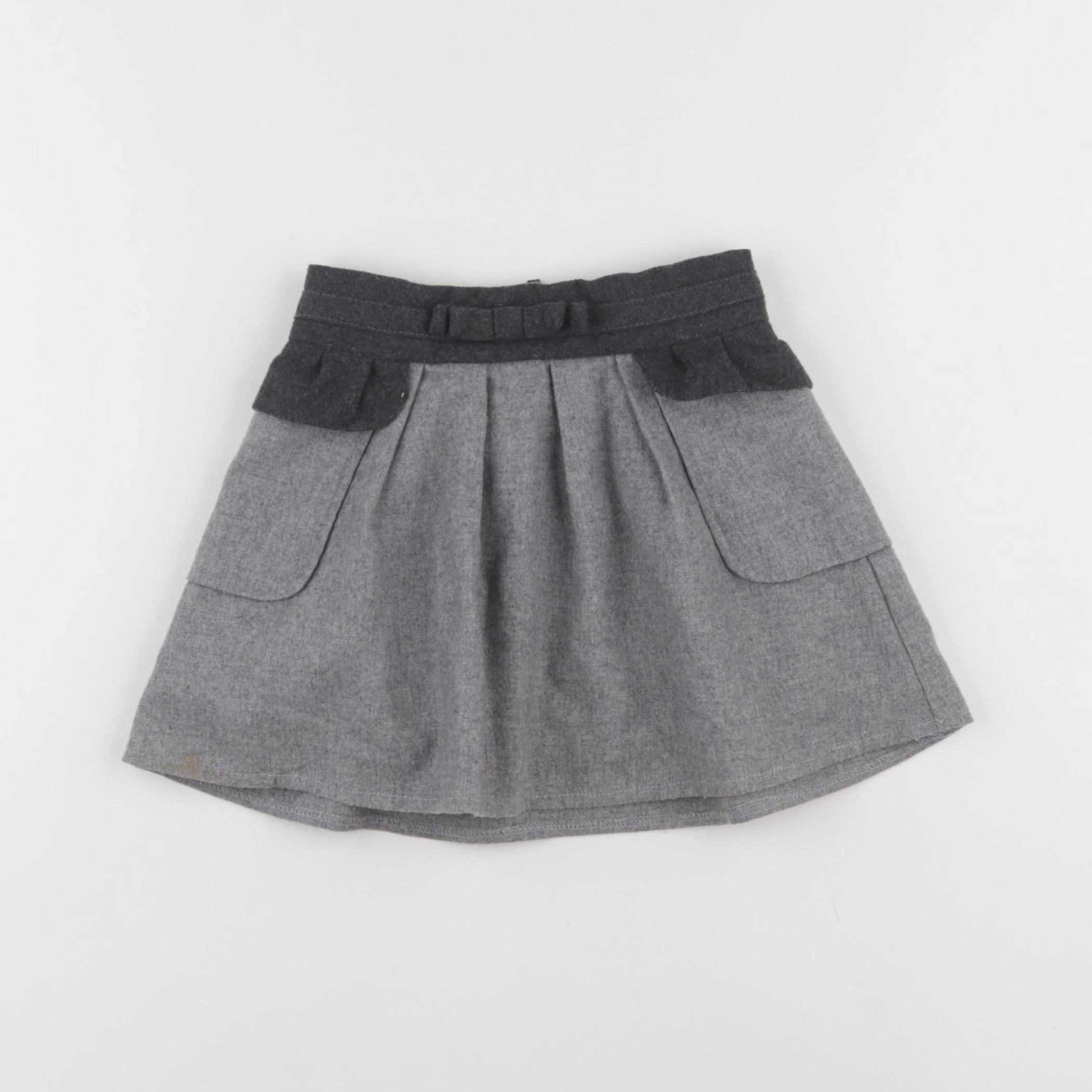 Jacadi - jupe gris - 2 ans