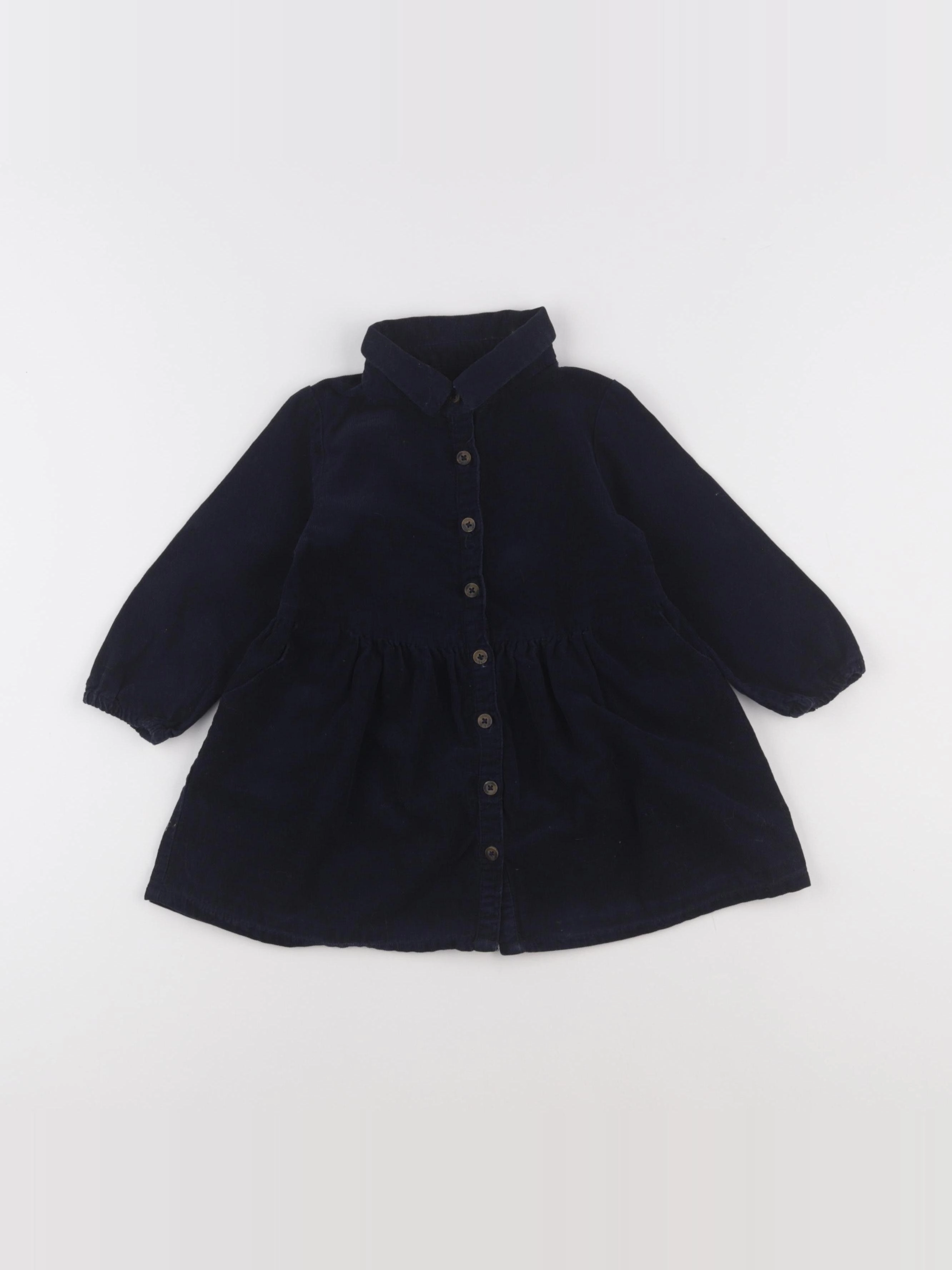 Vertbaudet - robe bleu - 2 ans
