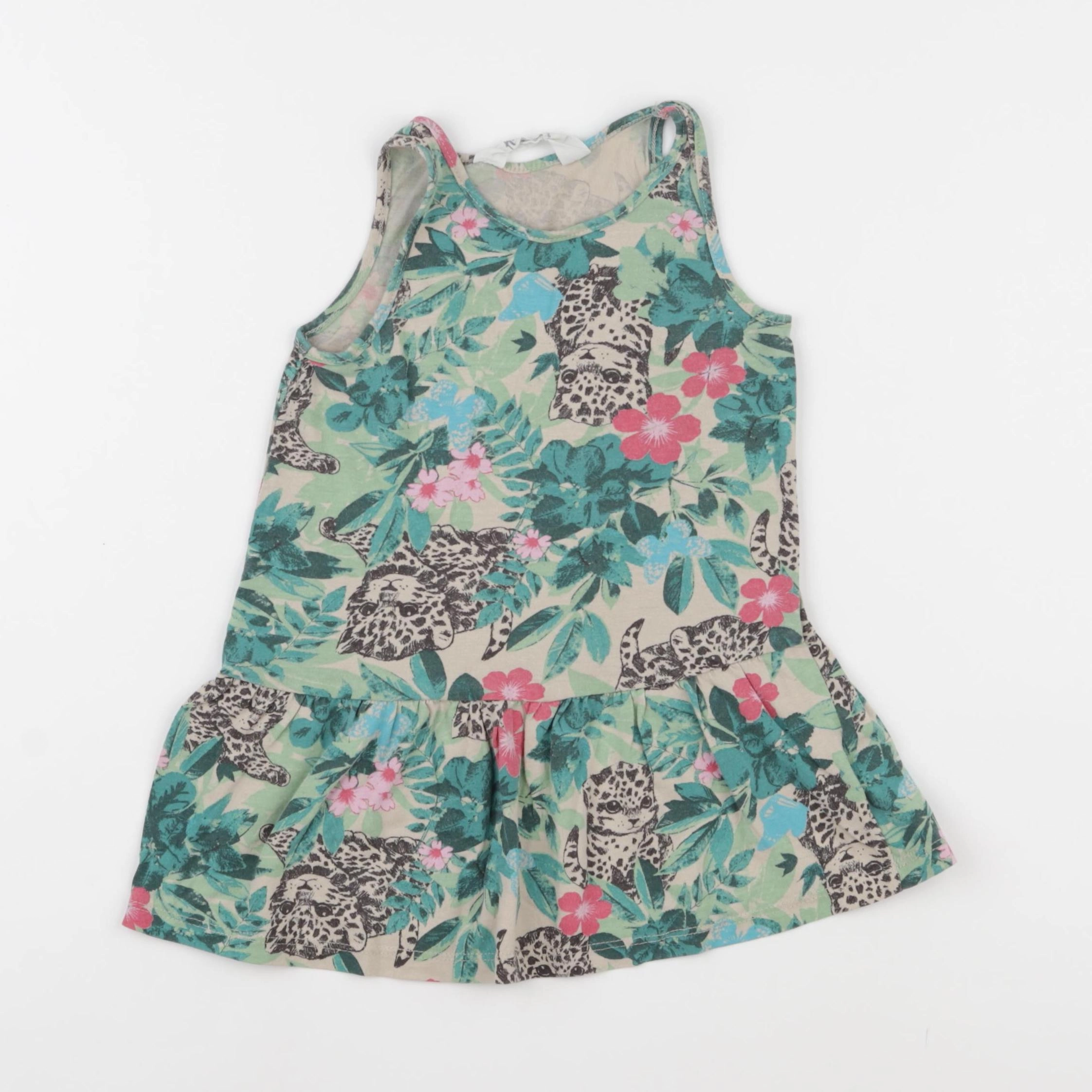 H&M - robe multicolore - 18 mois à 2 ans