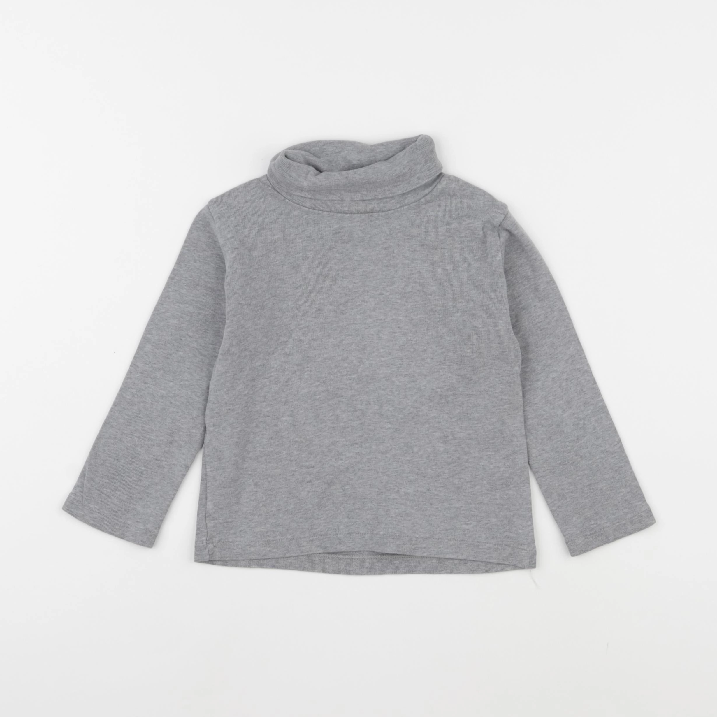 Petit Bateau - sous-pull gris - 3 ans