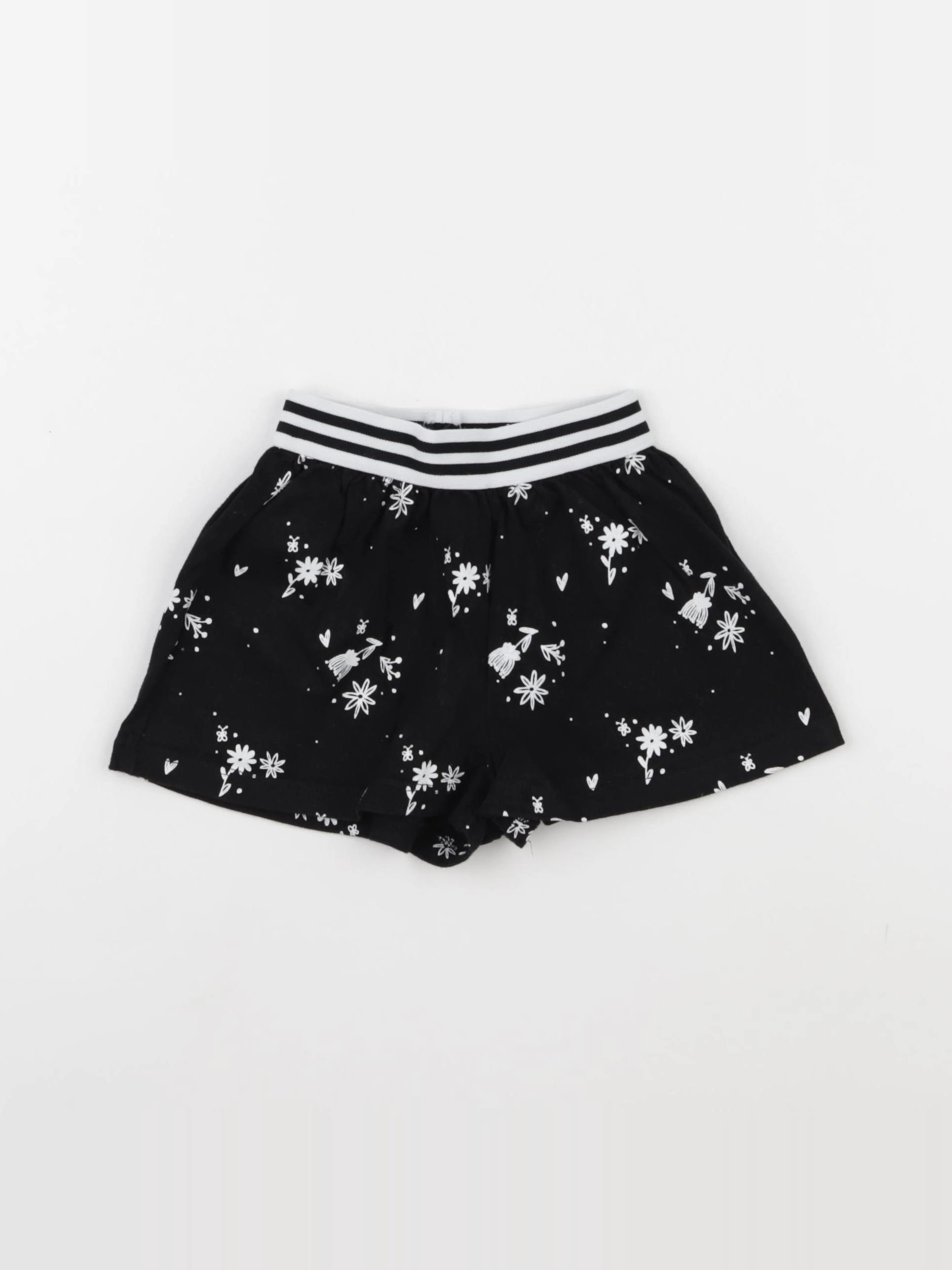 La Redoute - short noir - 3 ans
