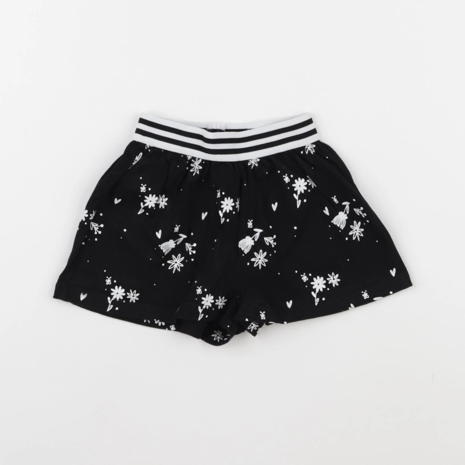 La Redoute - short noir - 3 ans