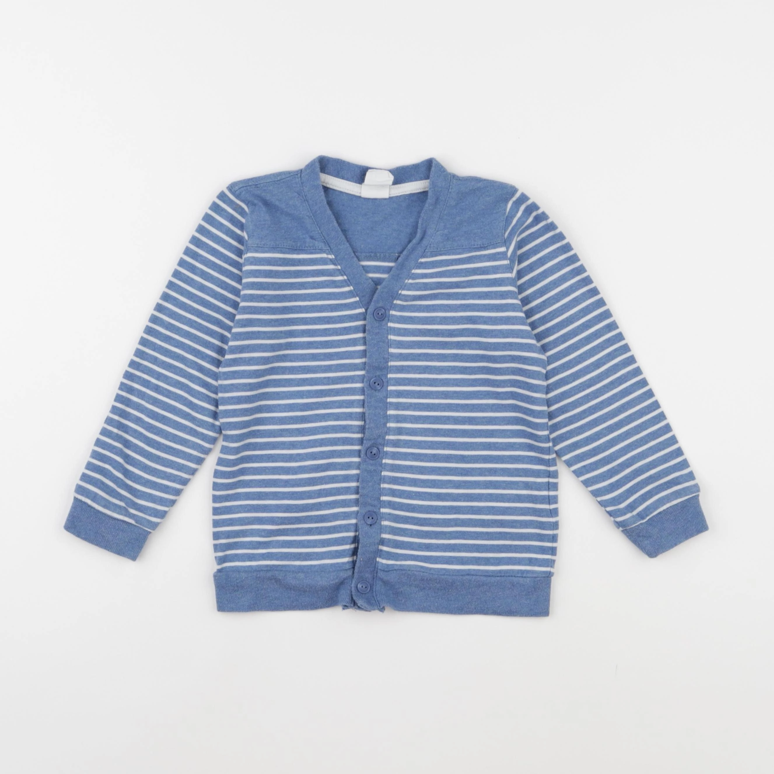 H&M - gilet bleu - 18 mois à 2 ans