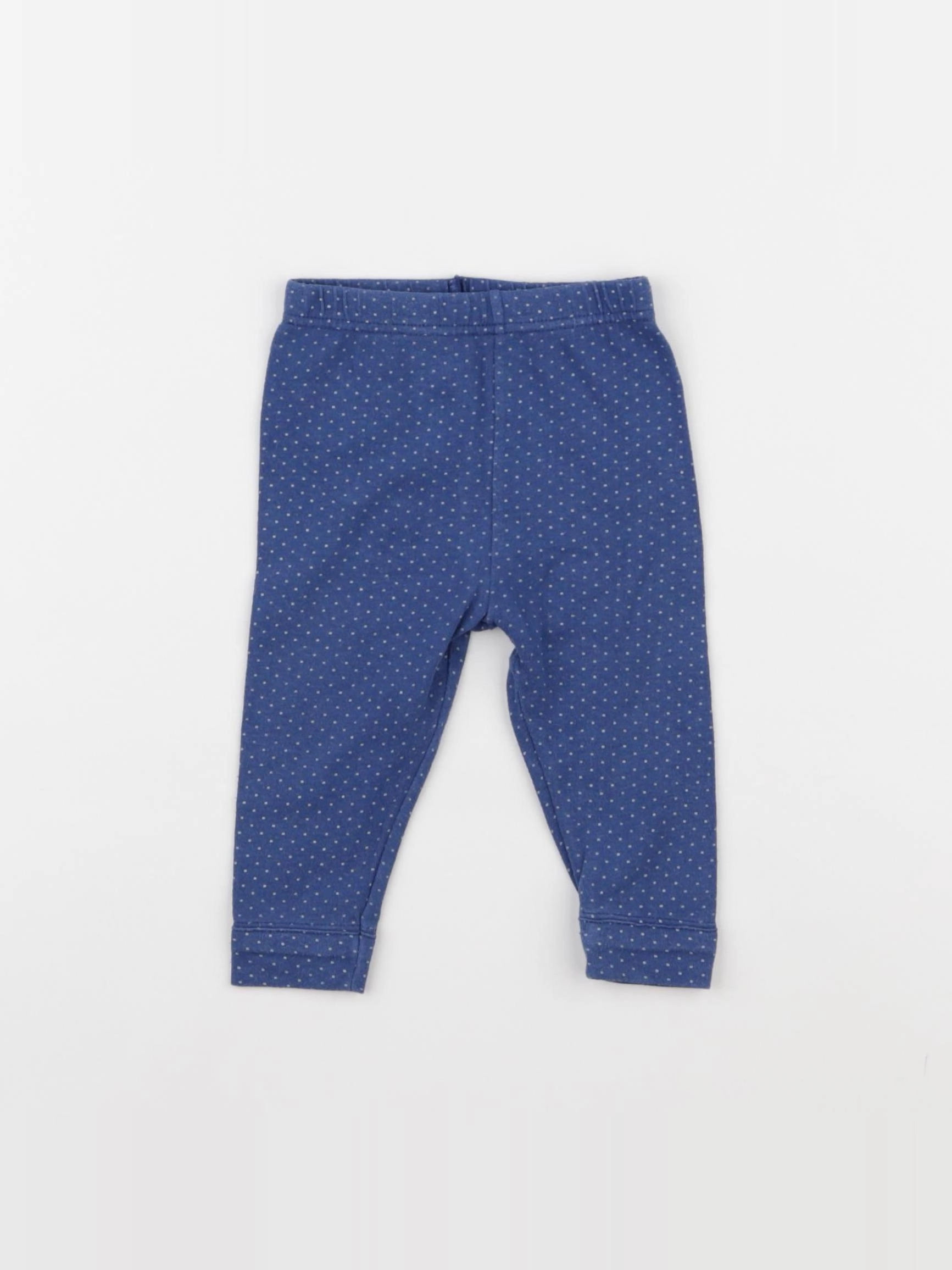 Petit Bateau - legging bleu - 6 mois