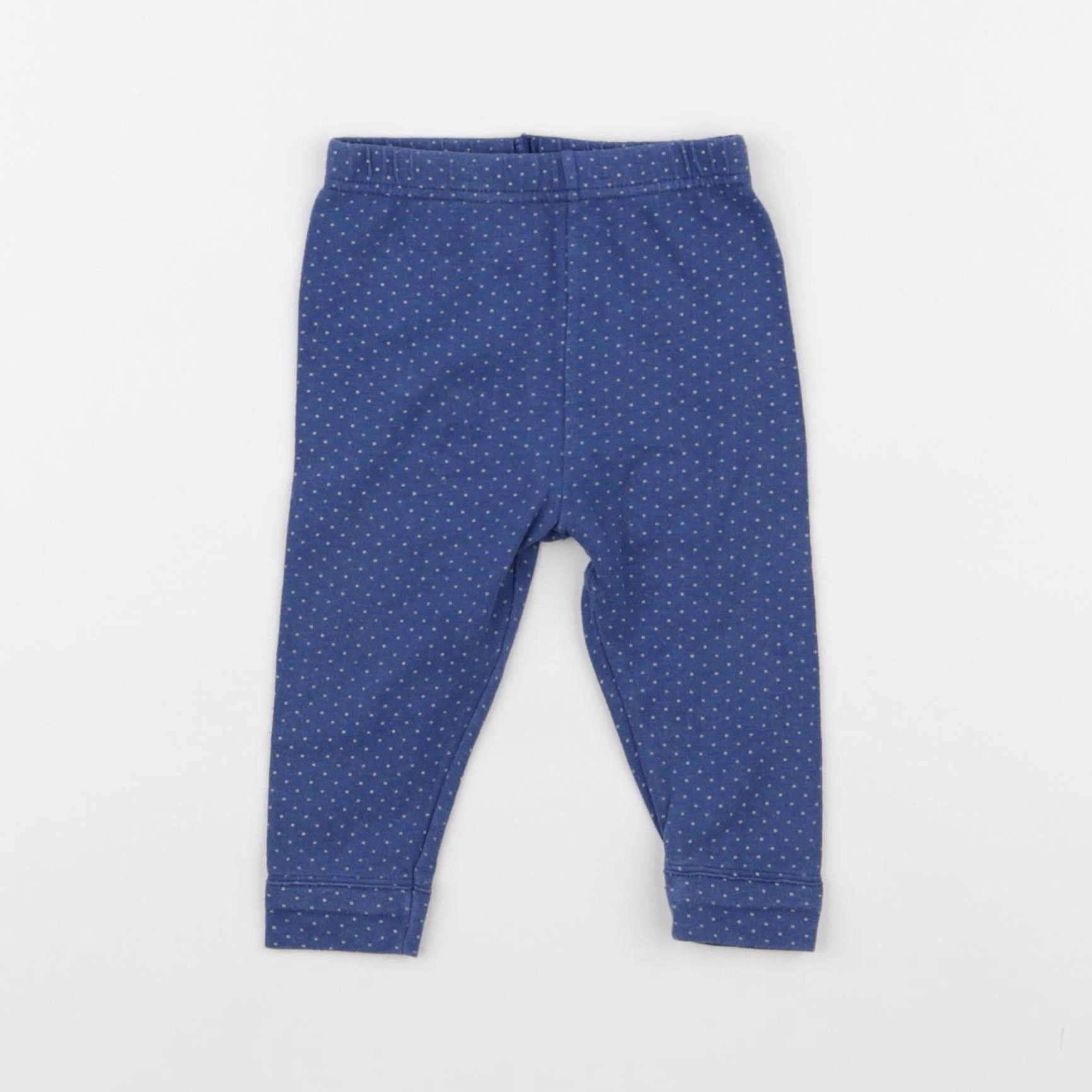 Petit Bateau - legging bleu - 6 mois