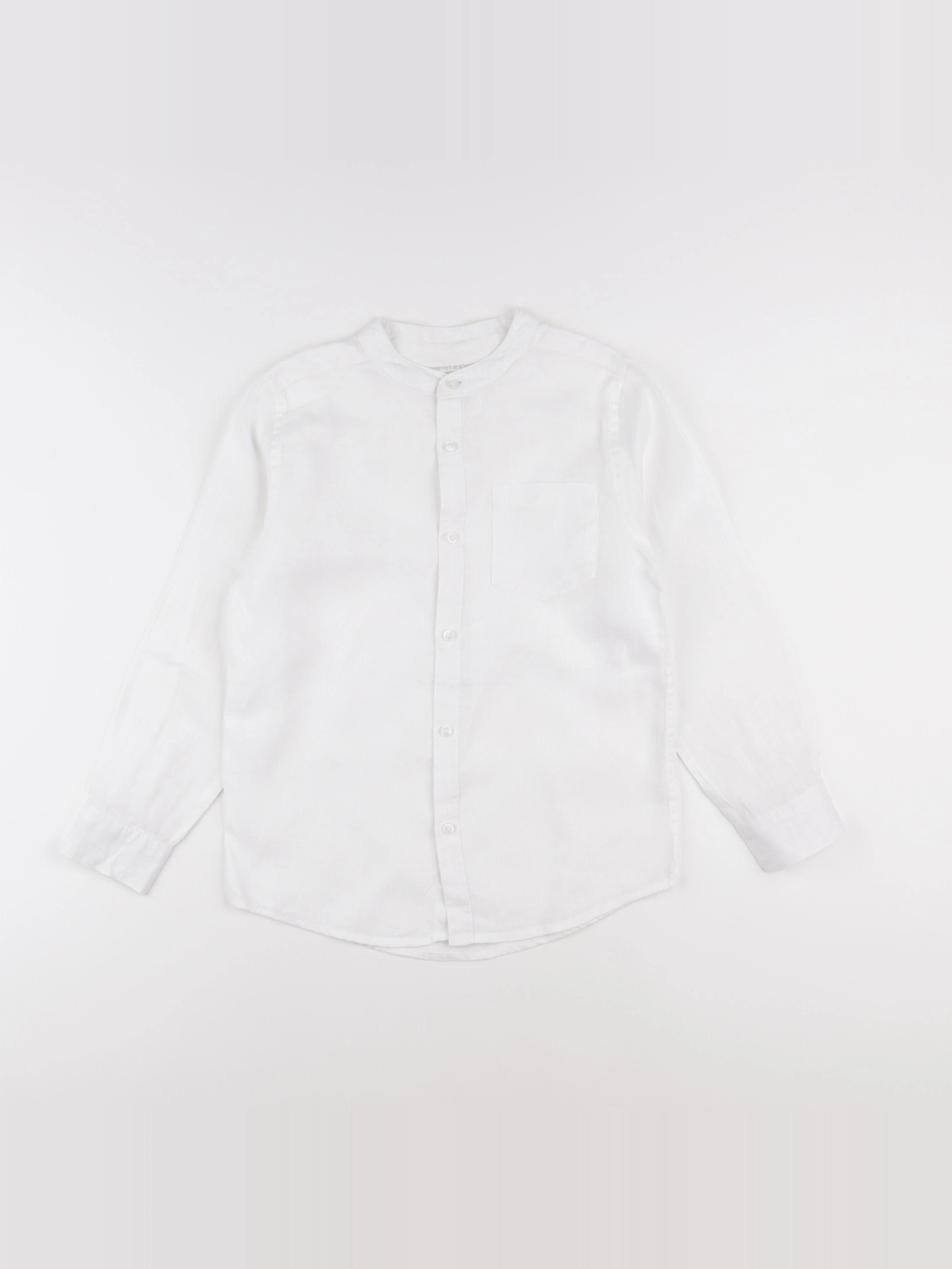 Monoprix - chemise blanc - 8 ans