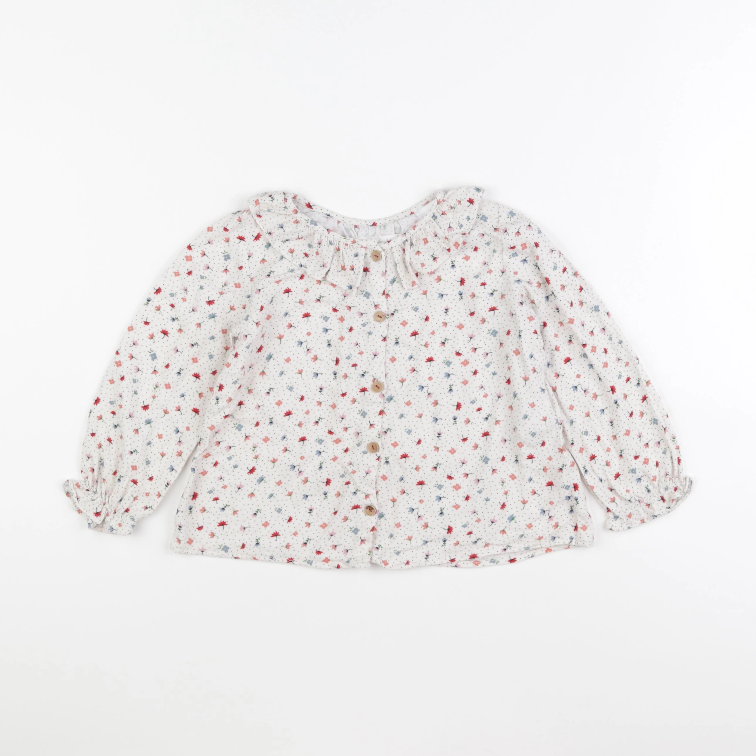 Zara - blouse multicolore - 3/4 ans