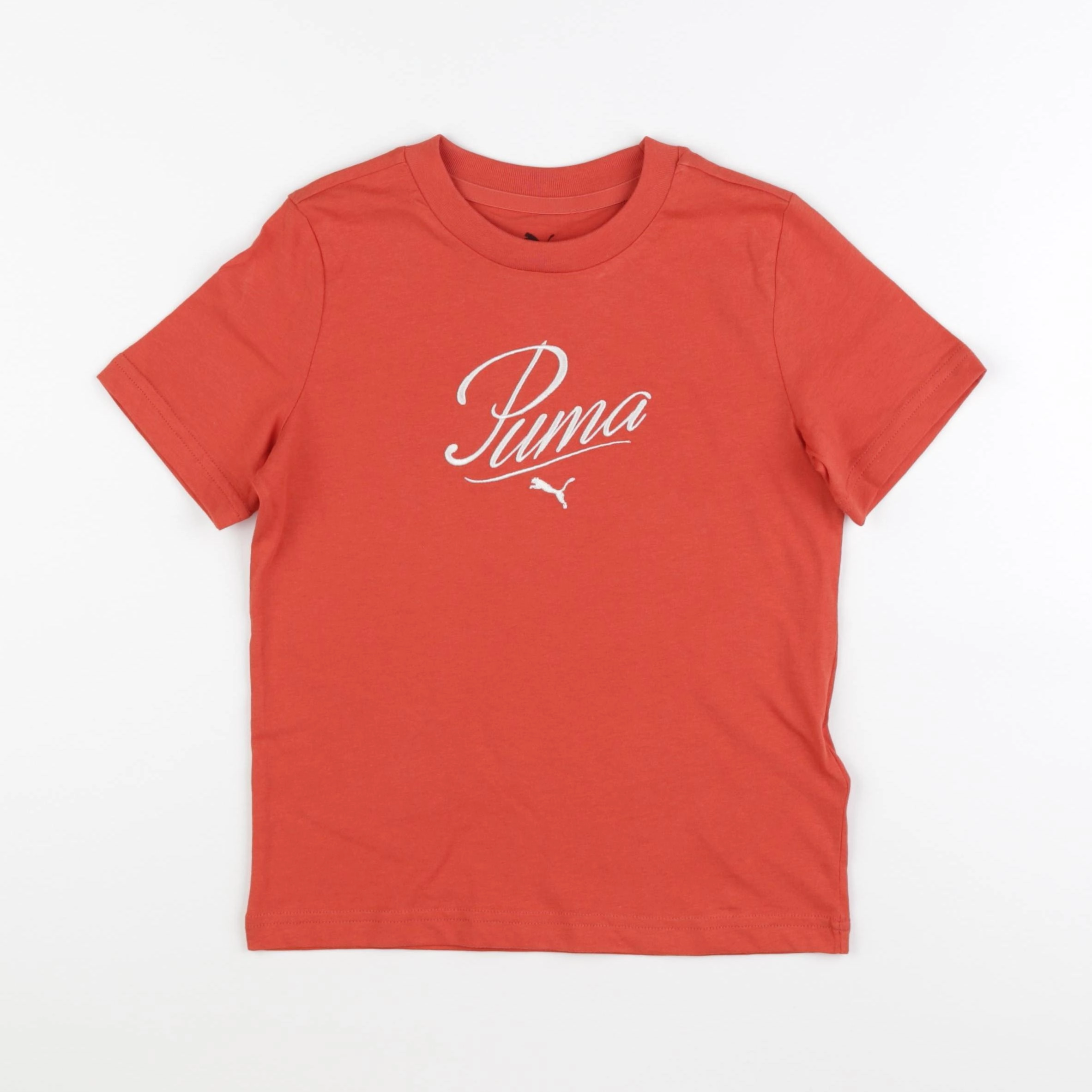 Puma - tee-shirt rouge - 7/8 ans