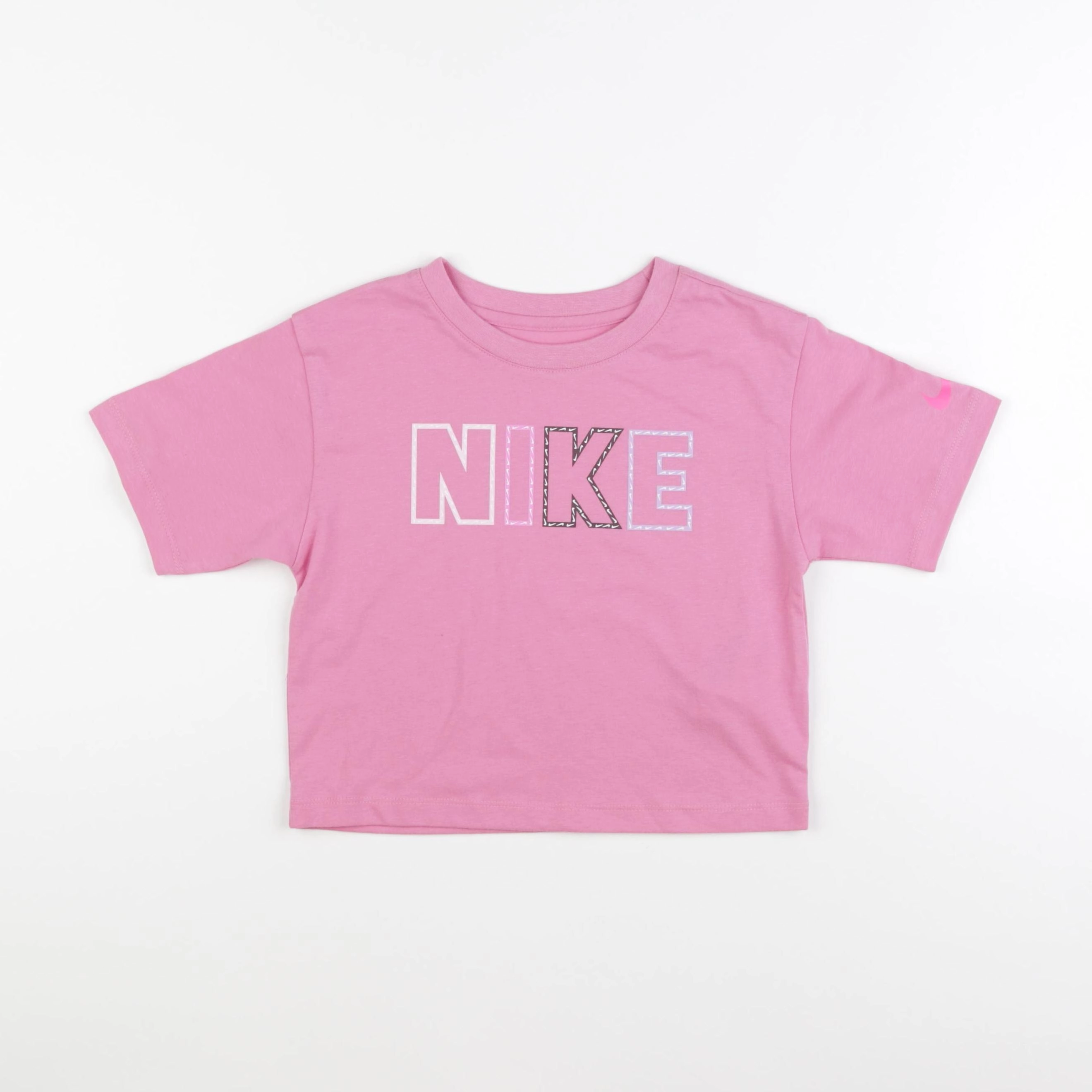 Nike - tee-shirt rose - 4/5 ans