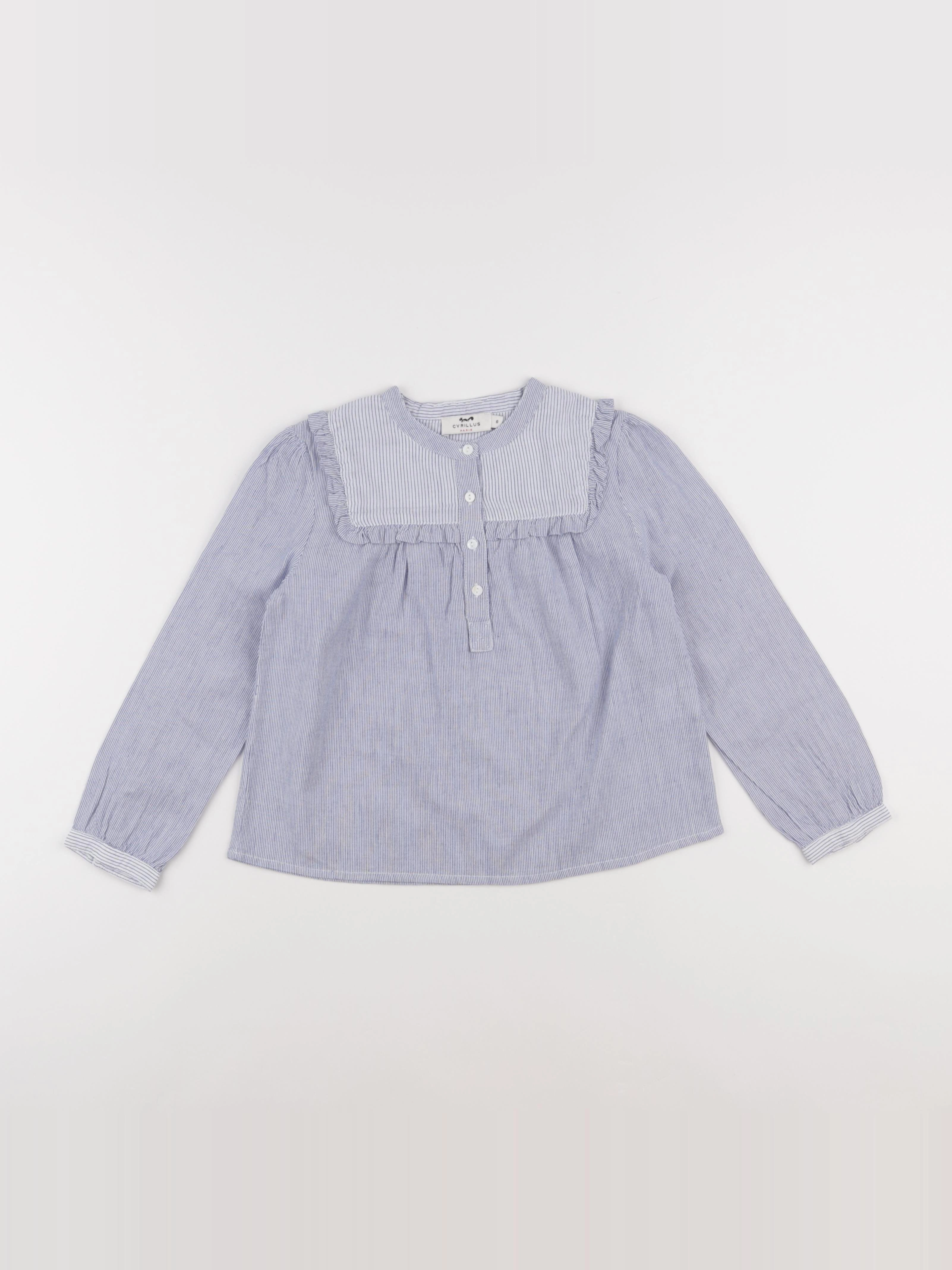 Cyrillus - blouse bleu - 6 ans