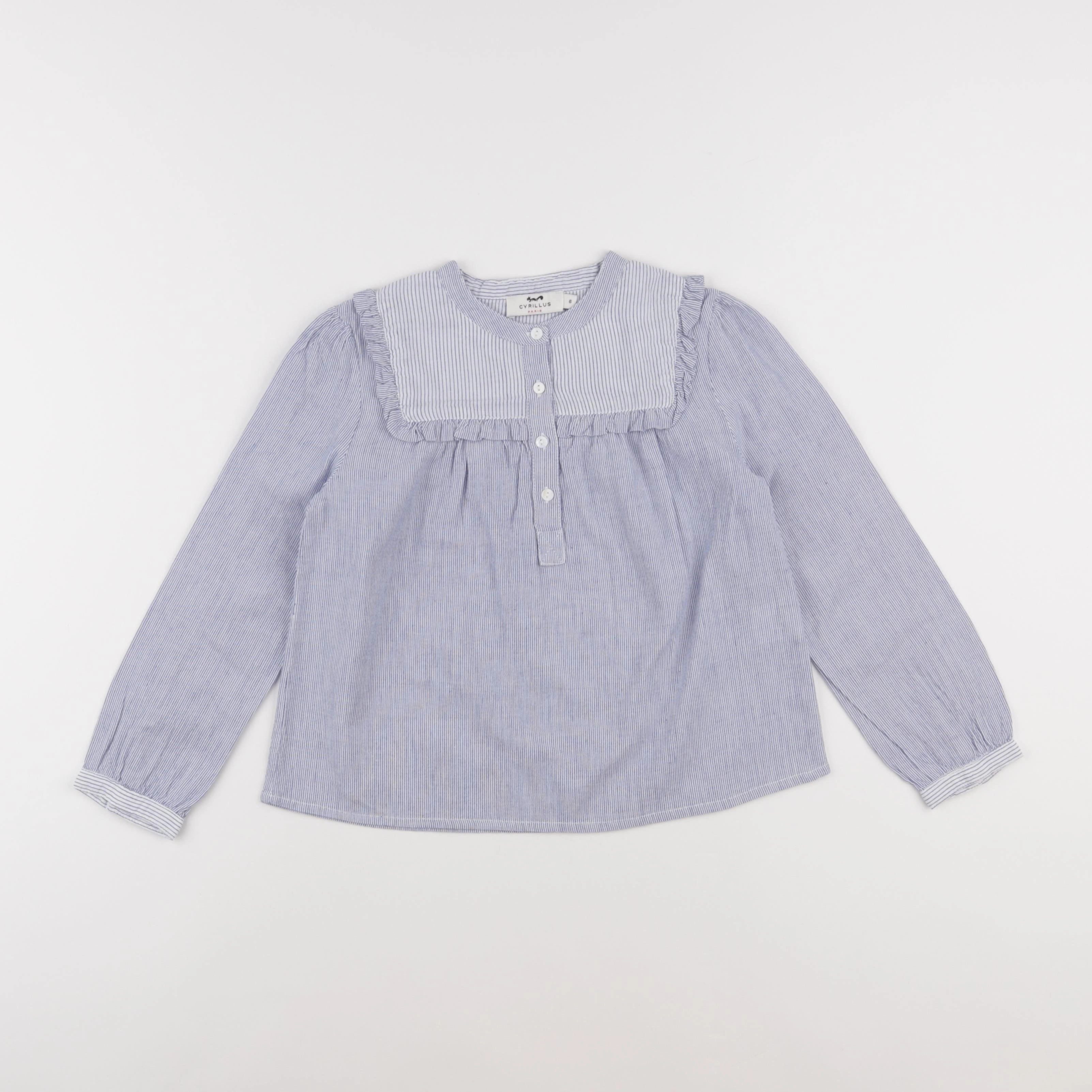 Cyrillus - blouse bleu - 6 ans
