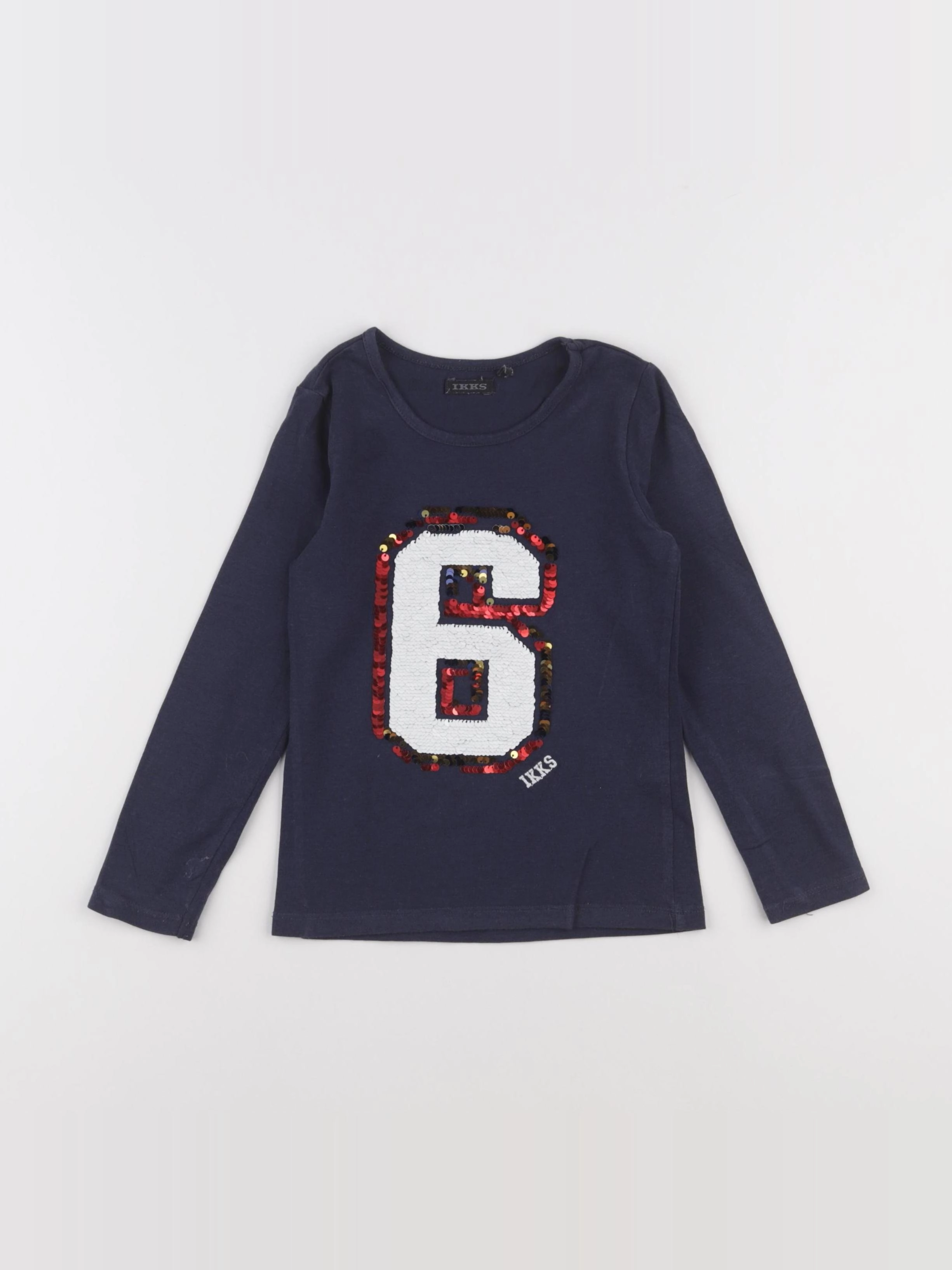IKKS - tee-shirt bleu - 4 ans