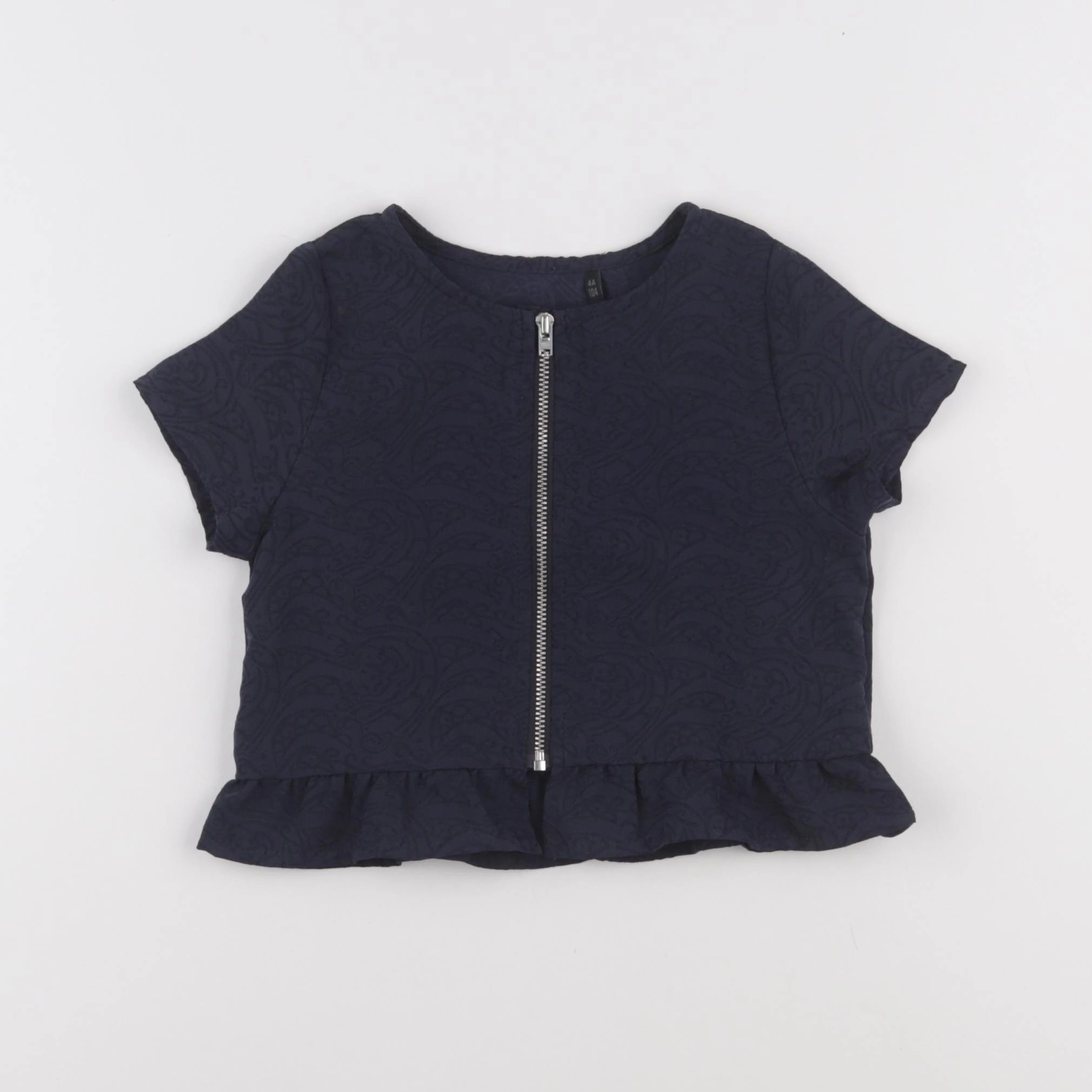 IKKS - blouse bleu - 4 ans