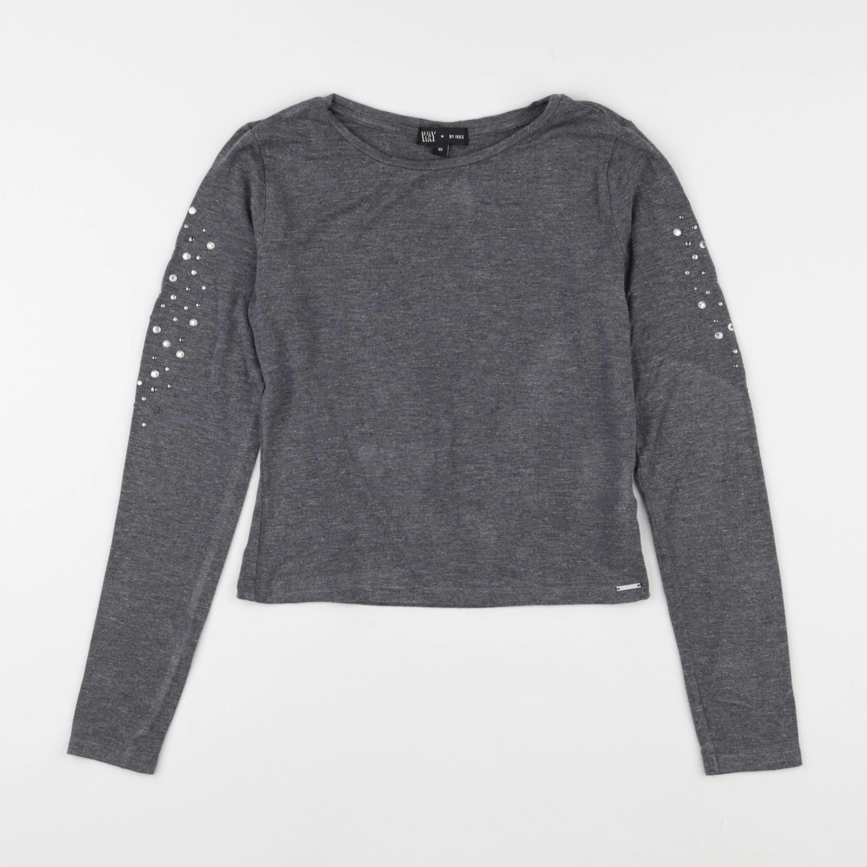 IKKS - tee-shirt gris - 12 ans