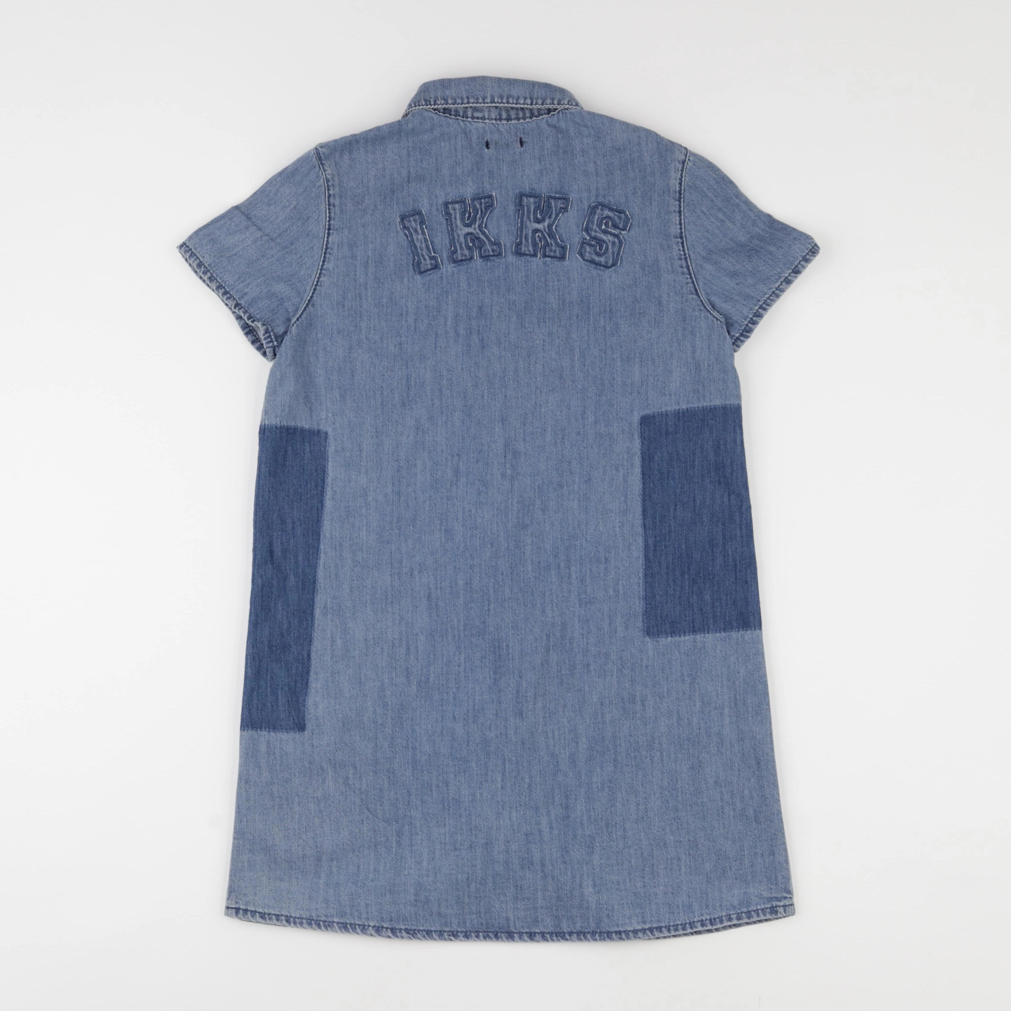 IKKS - robe imprimé au dos bleu - 10 ans