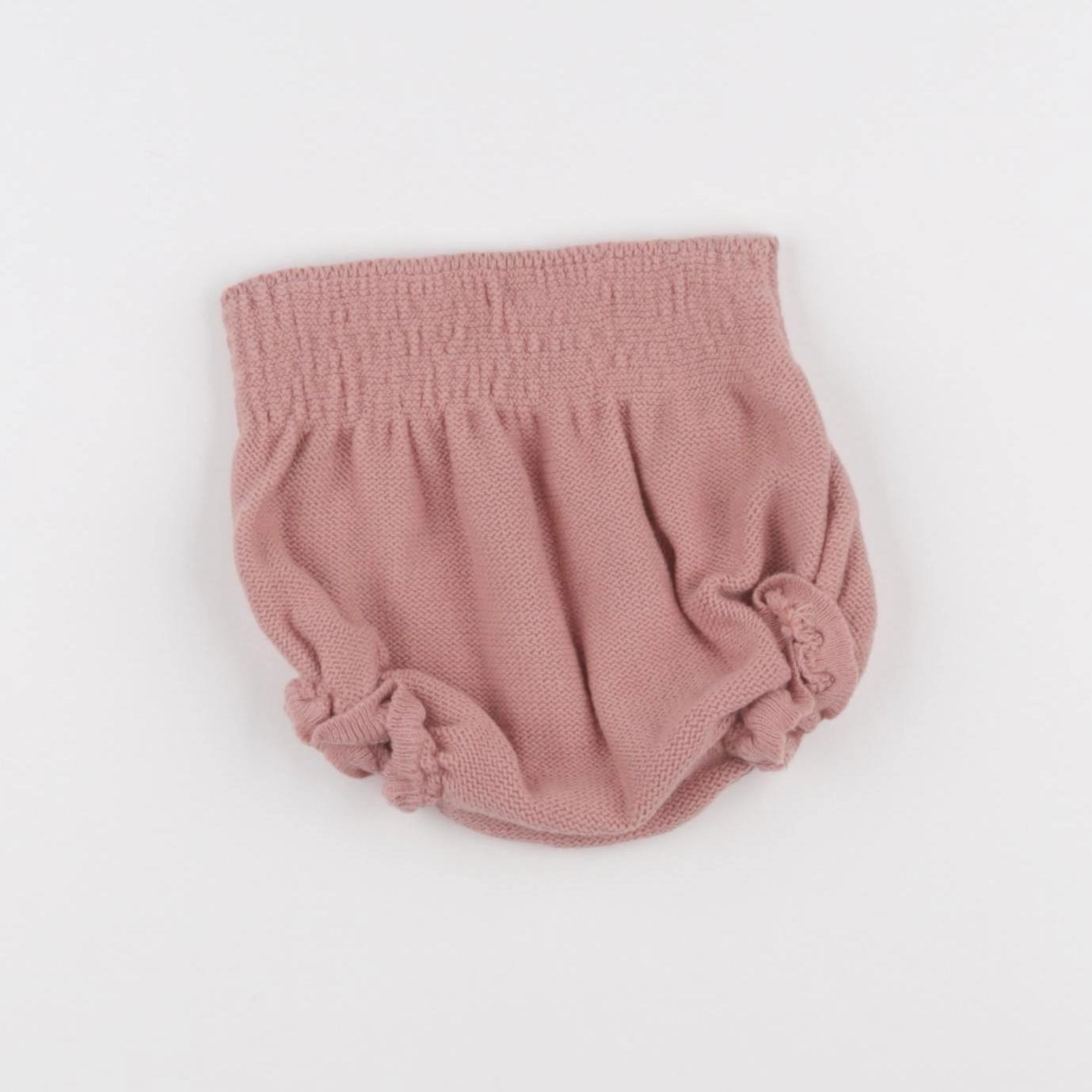 Lililotte - bloomer rose - 6/9 mois