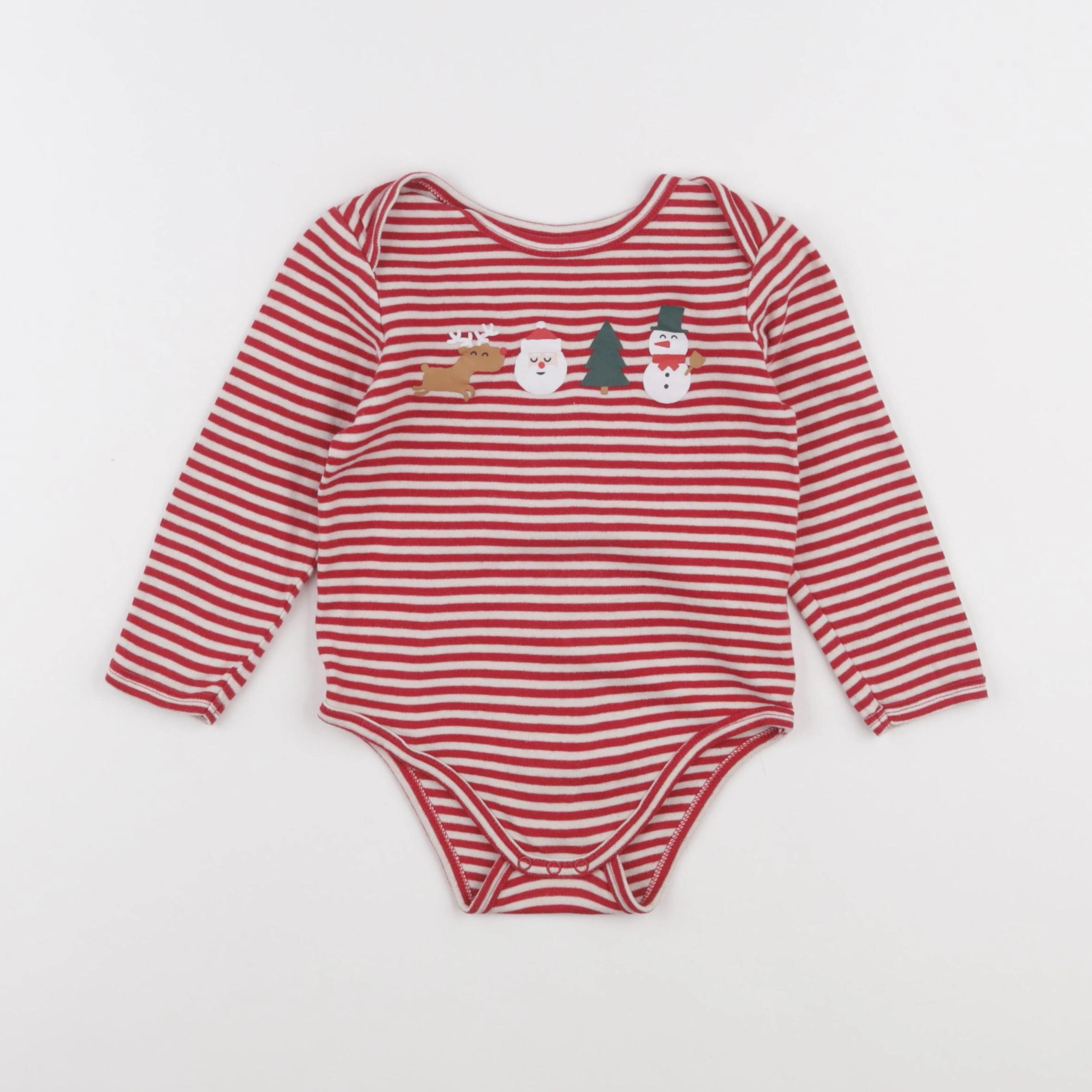Vertbaudet - body rouge - 36 mois