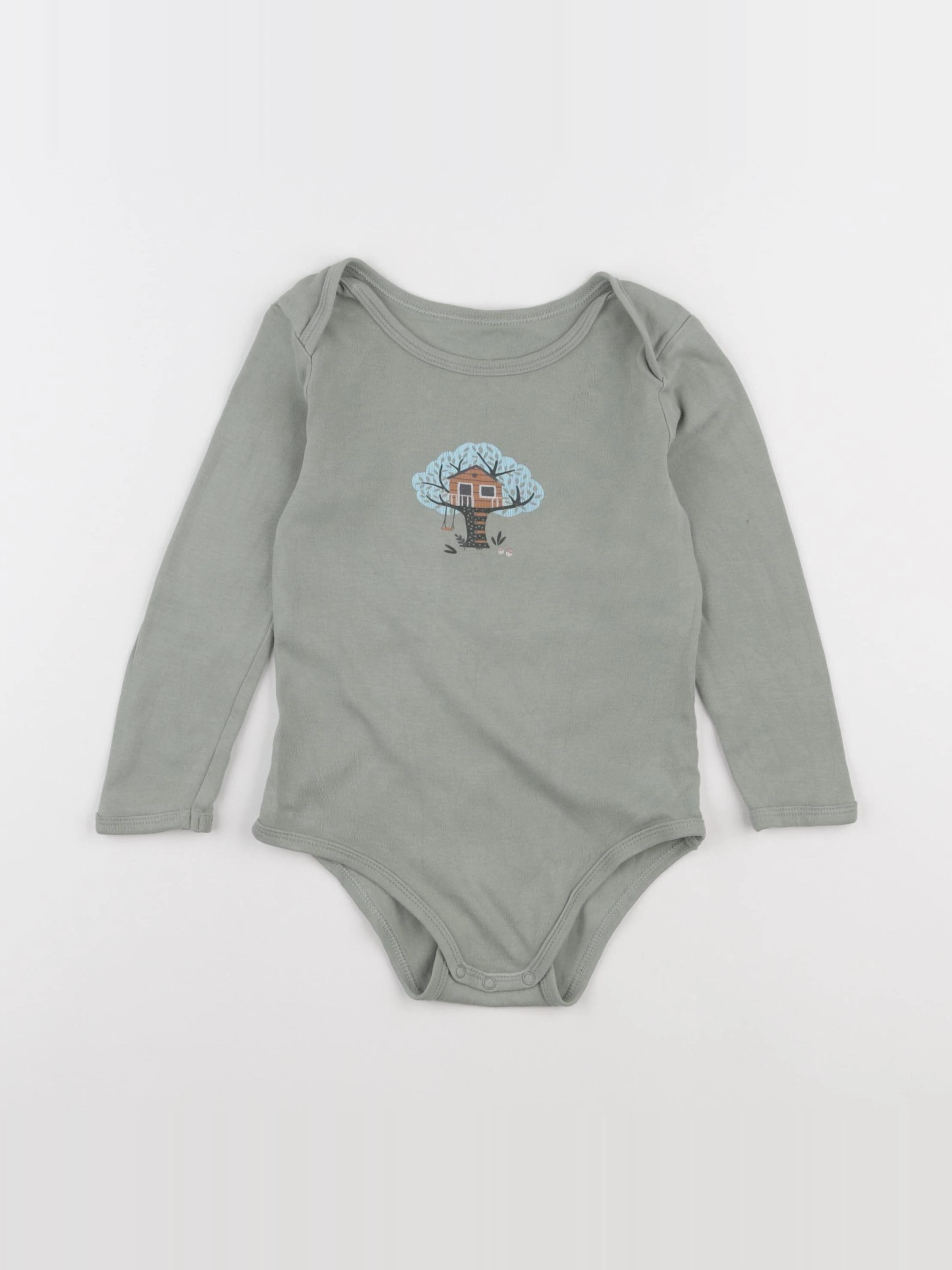 Vertbaudet - body vert - 3 ans