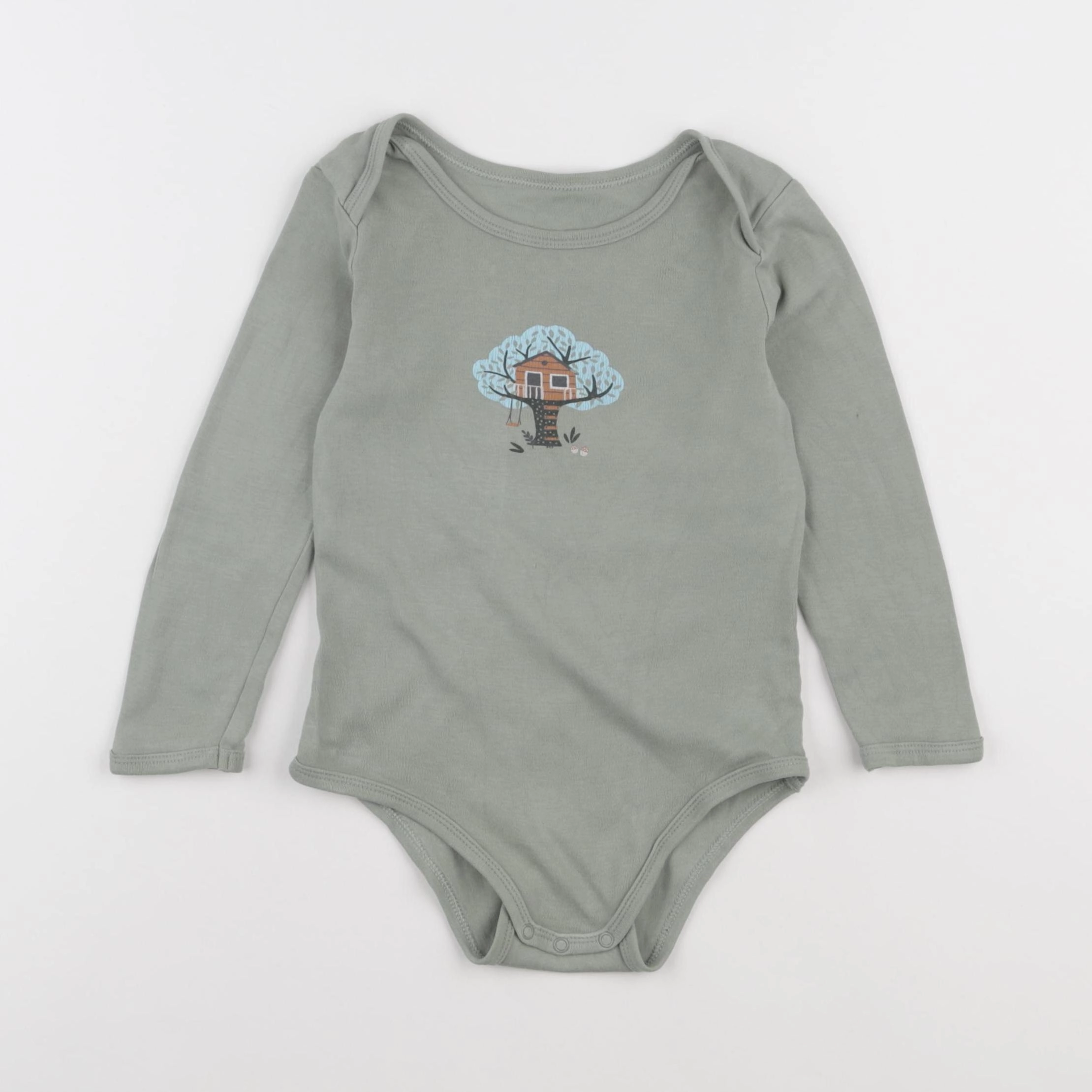 Vertbaudet - body vert - 3 ans
