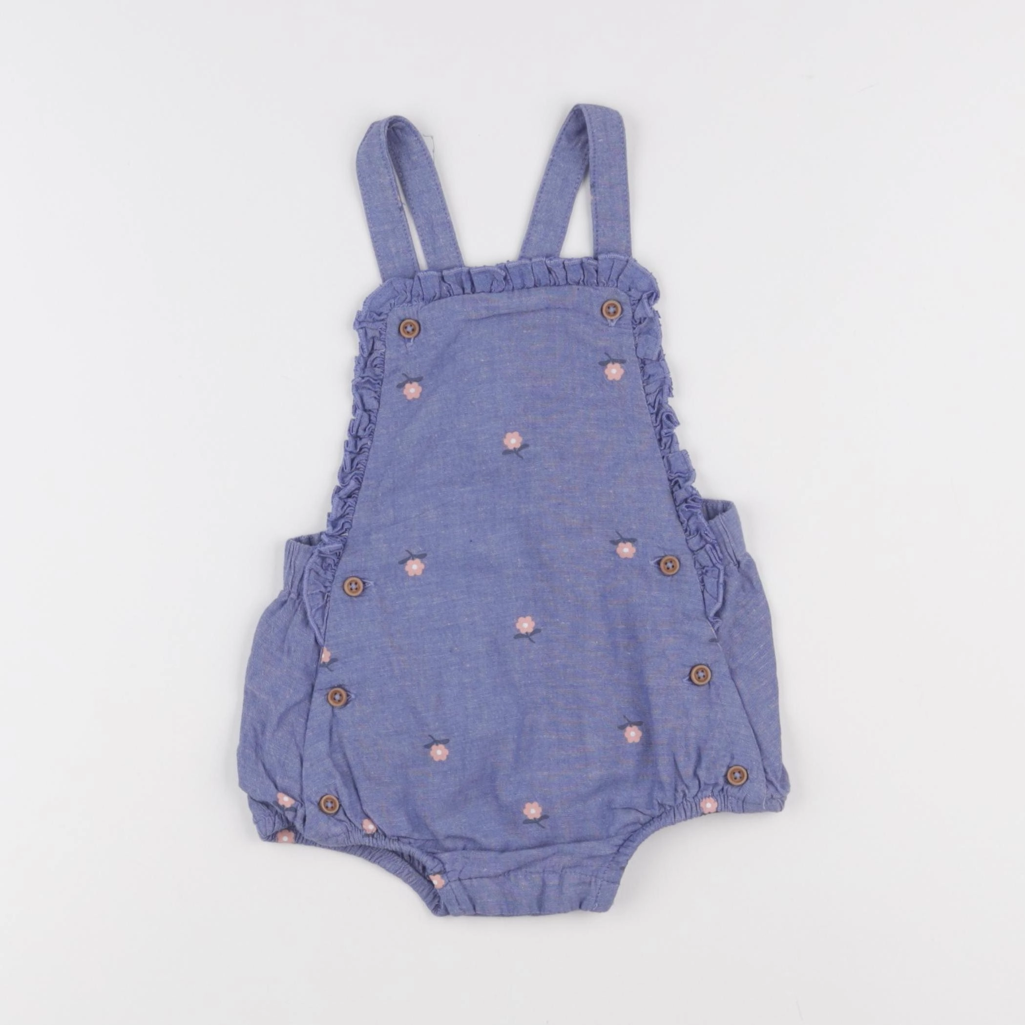 Boutchou - combinaison bleu - 18 mois