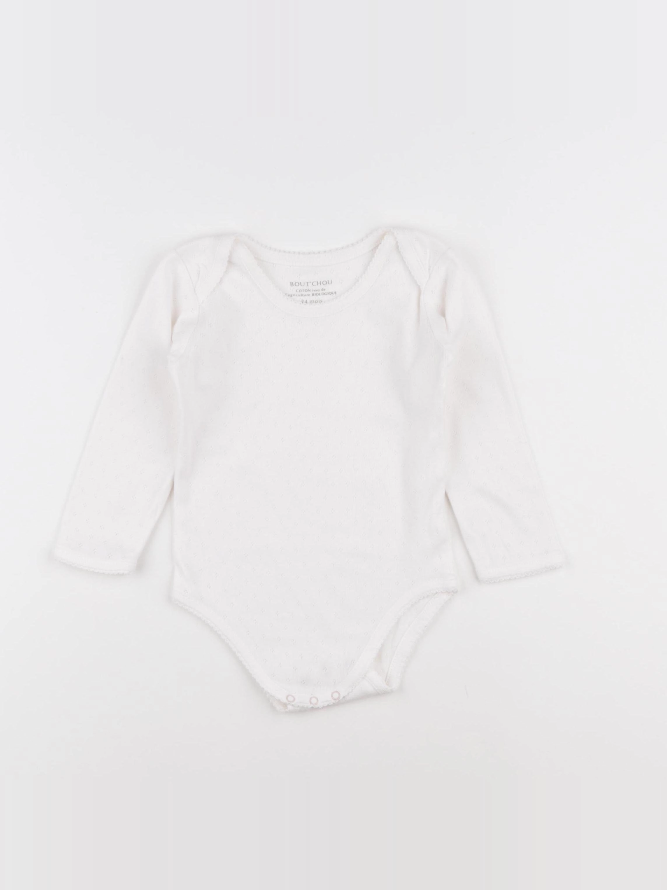 Boutchou - body blanc - 24 mois