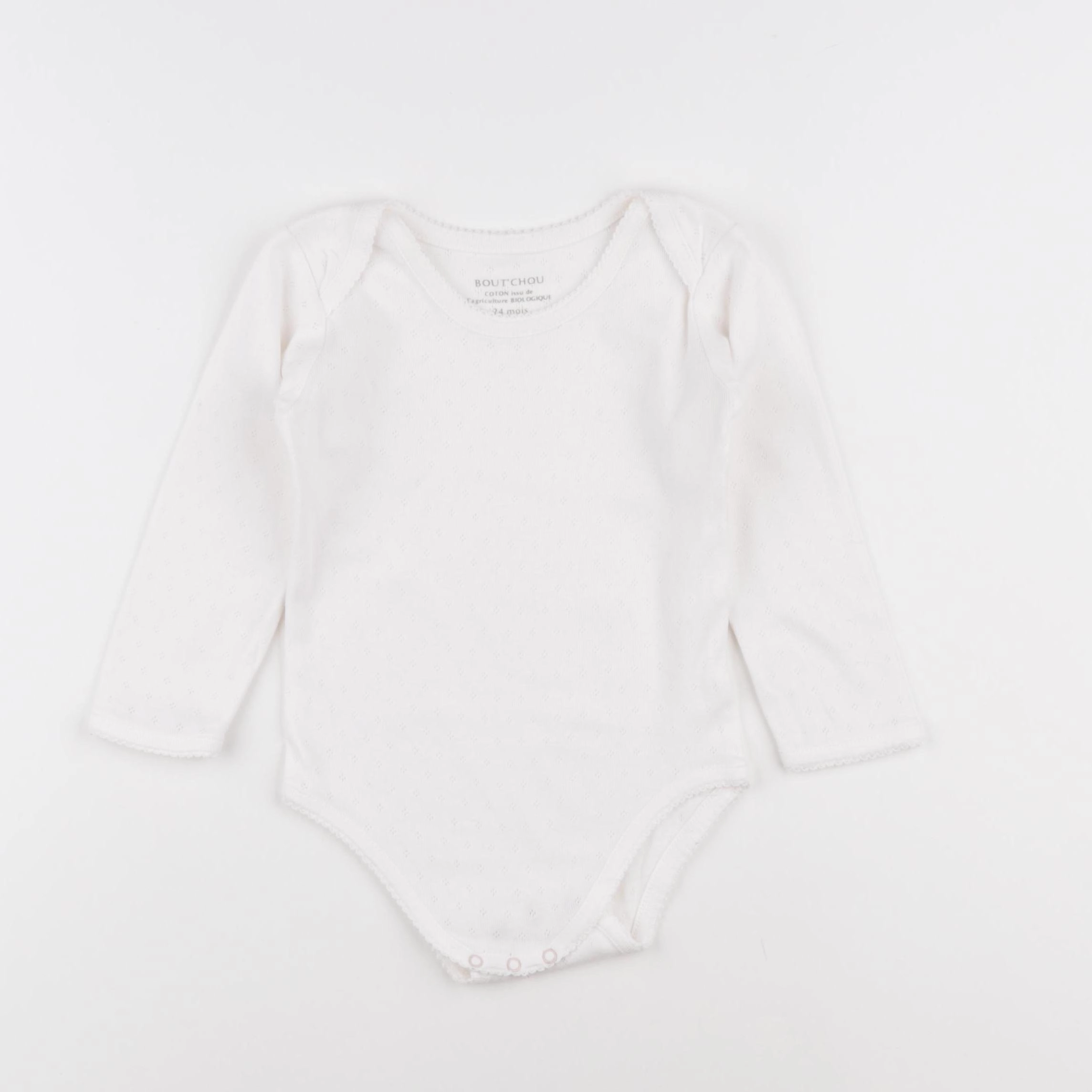 Boutchou - body blanc - 24 mois