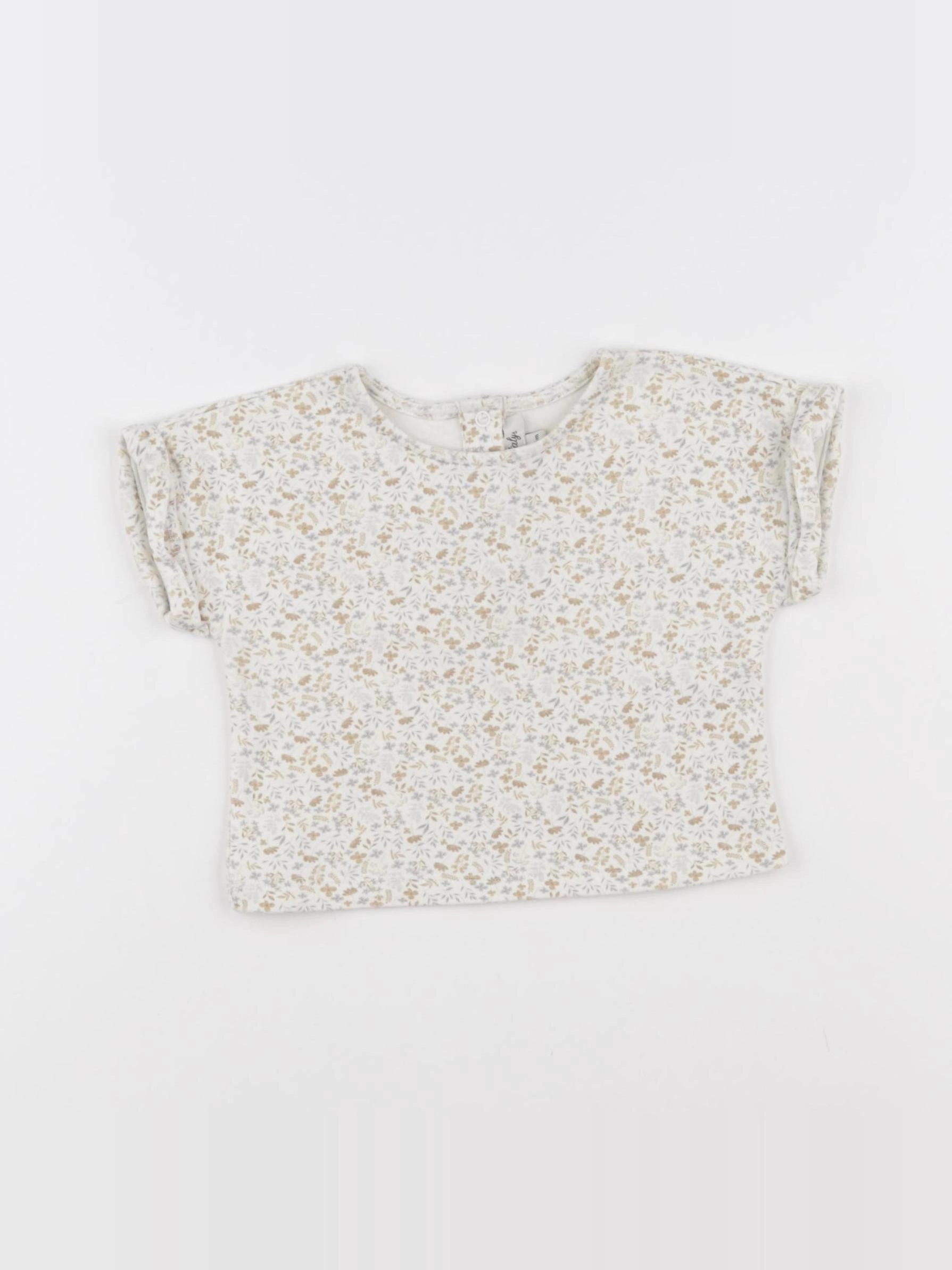 Natalys - tee-shirt multicolore - 6 mois