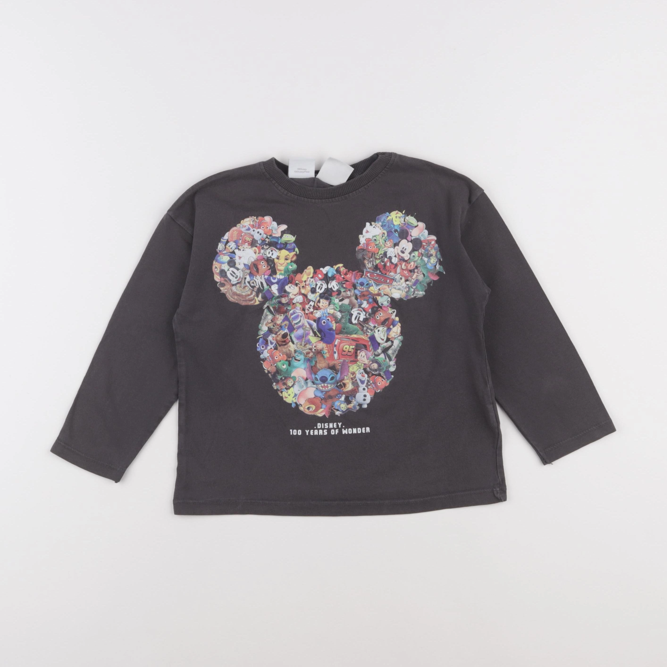Zara - tee-shirt gris - 3/4 ans