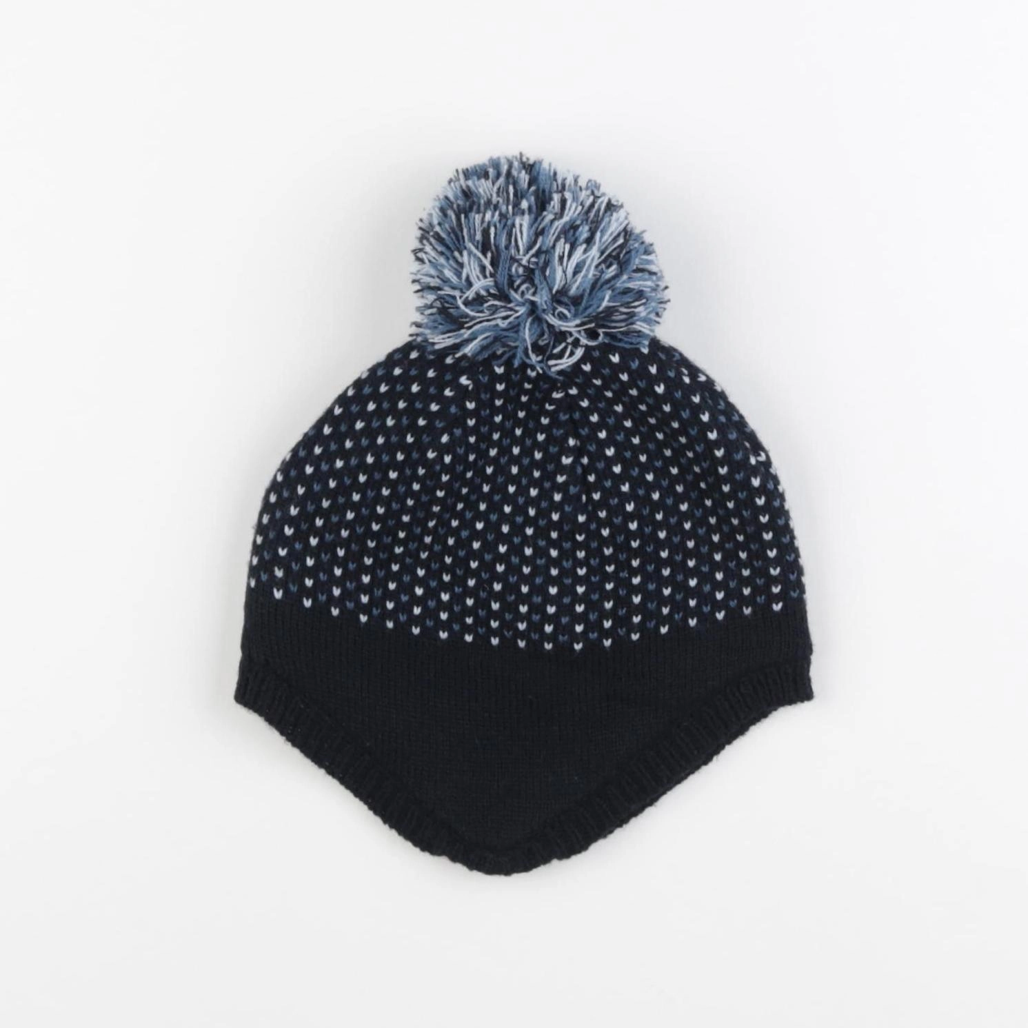 Vertbaudet - bonnet bleu - 8/10 ans