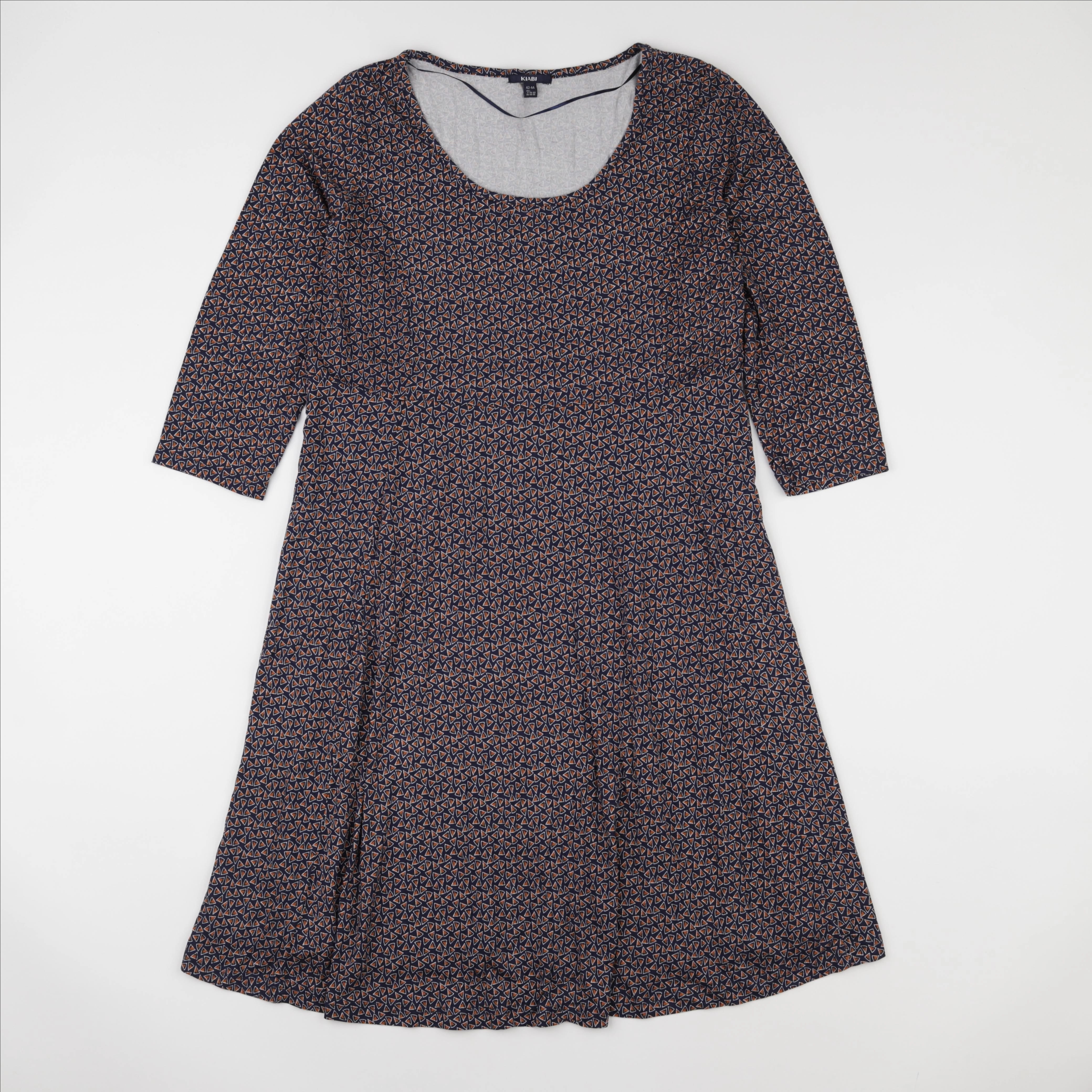 Kiabi - robe grossesse bleu, marron - 42 à 44