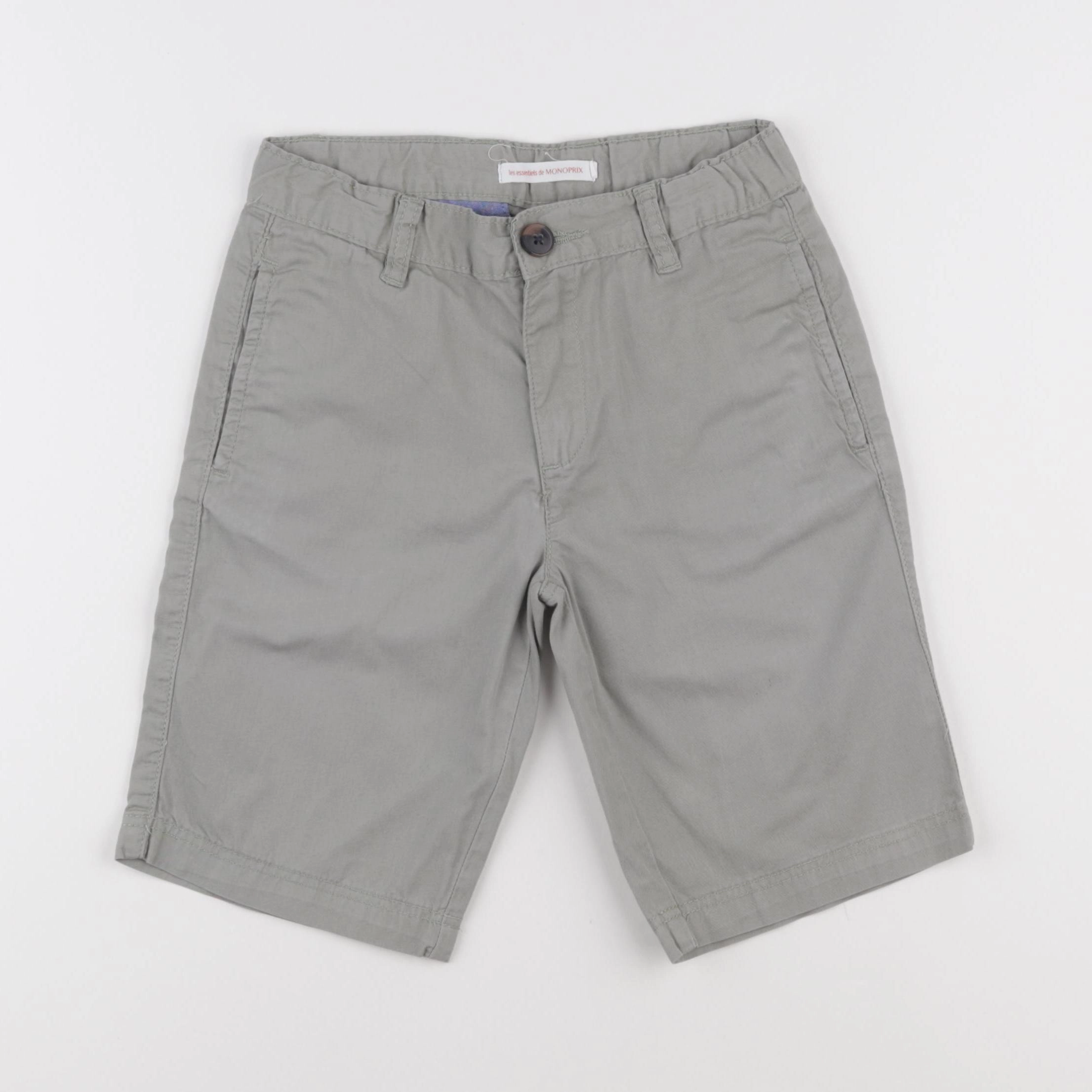 Monoprix - short marron - 8 ans